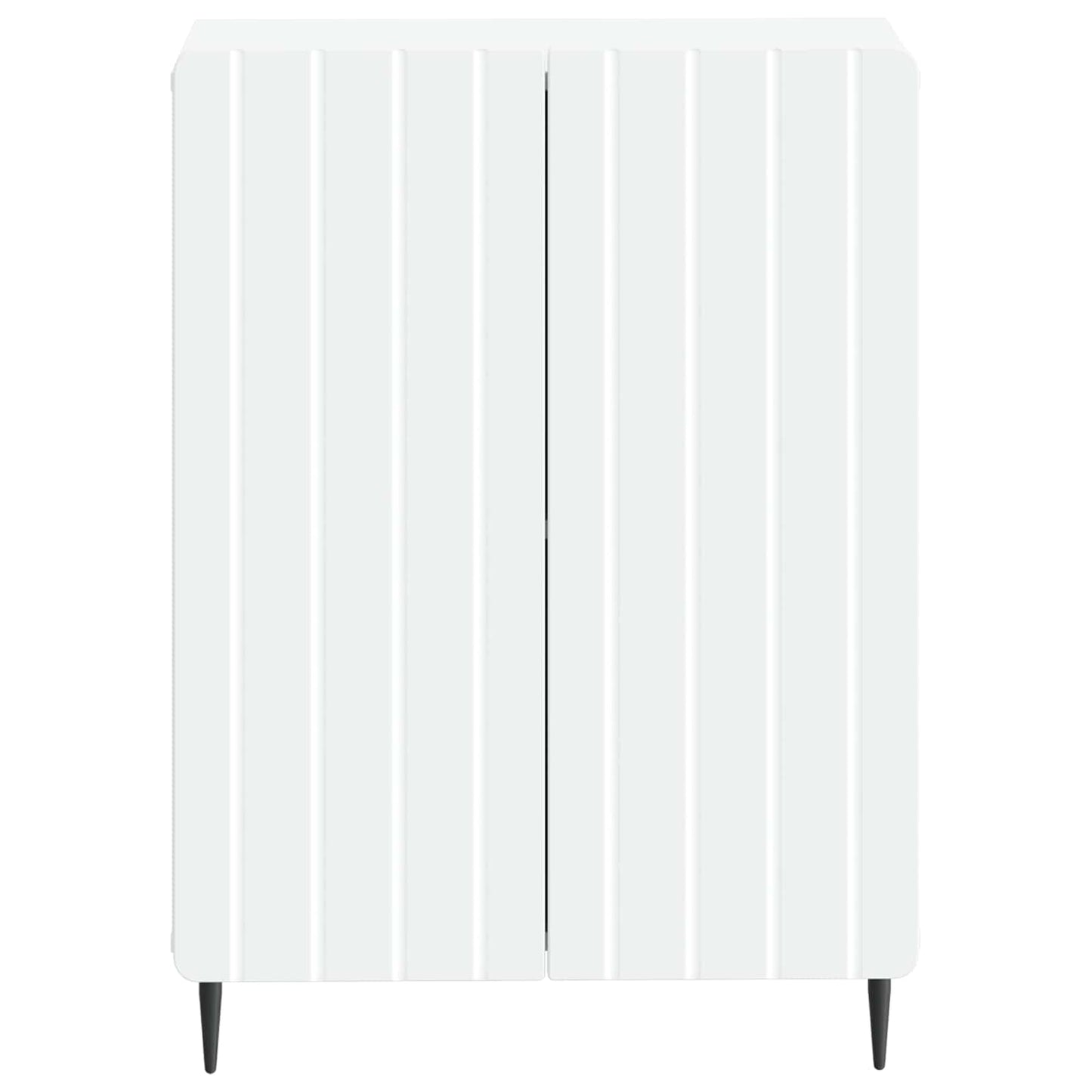 Badezimmer Aufbewahrungsschrank ZWOLLE Weiß 59,5 x 31 x 79,5 cm