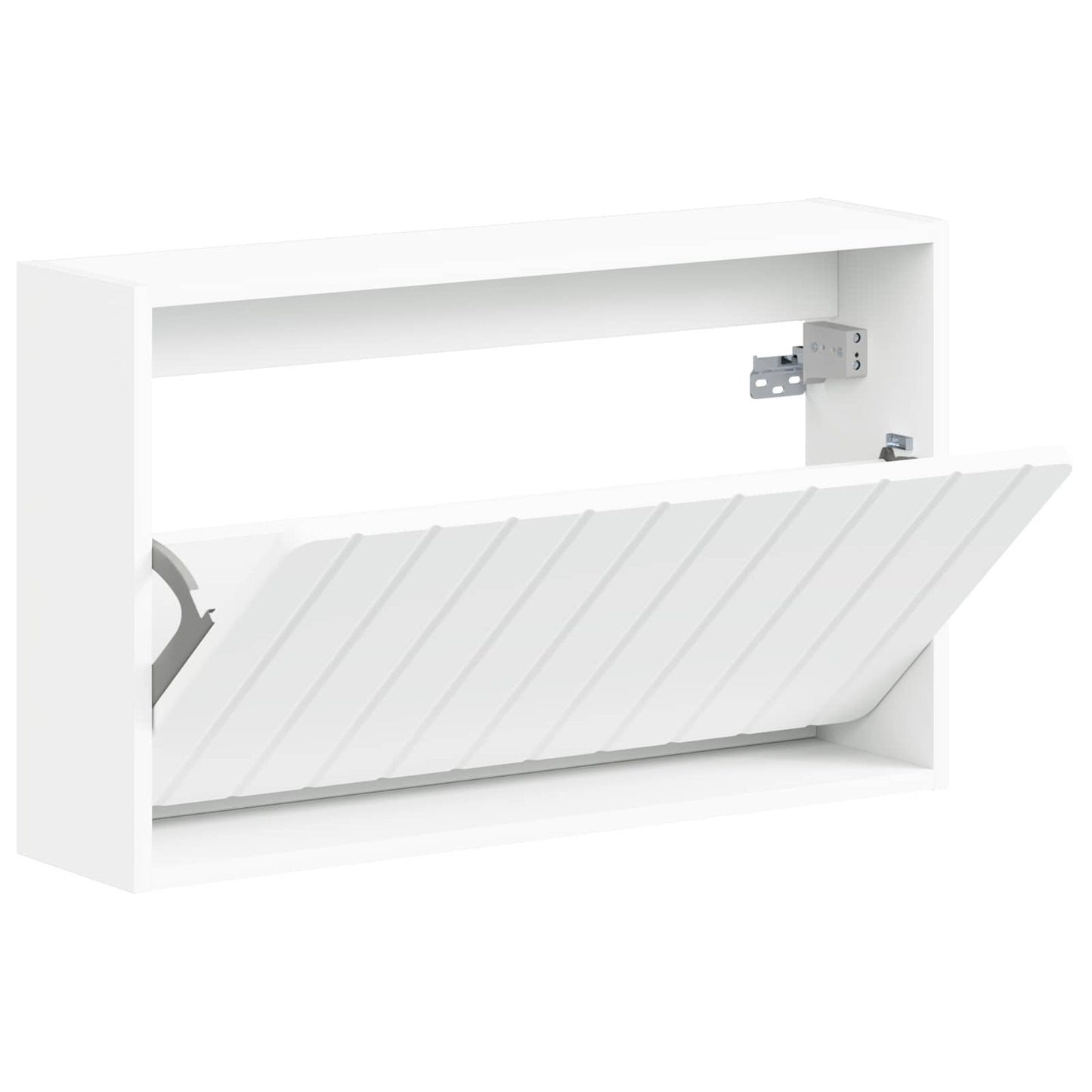 Wandmontierter Schuhschrank ZWOLLE 71 x 17 x 43 cm Weiß