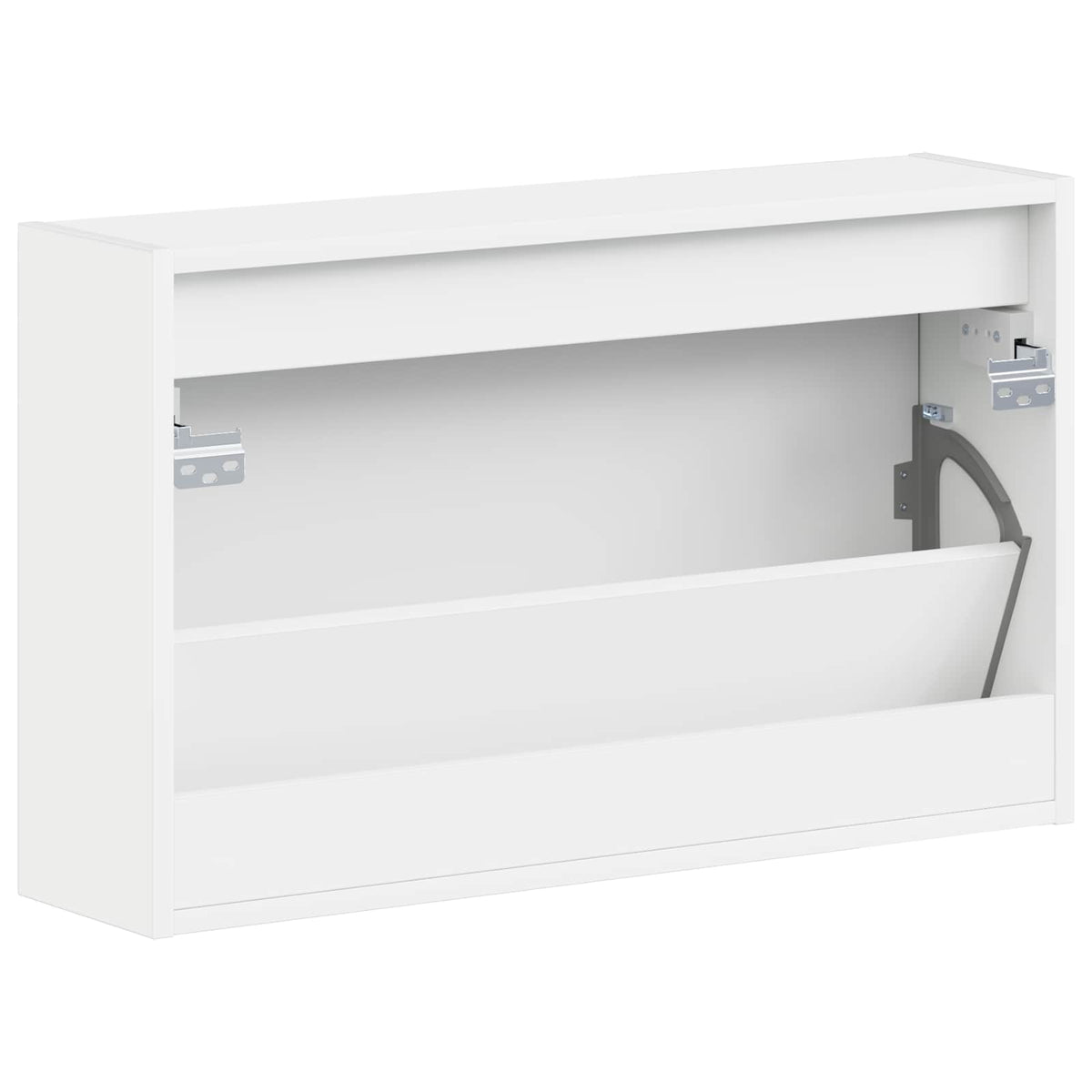 Wandmontierter Schuhschrank ZWOLLE 71 x 17 x 43 cm Weiß