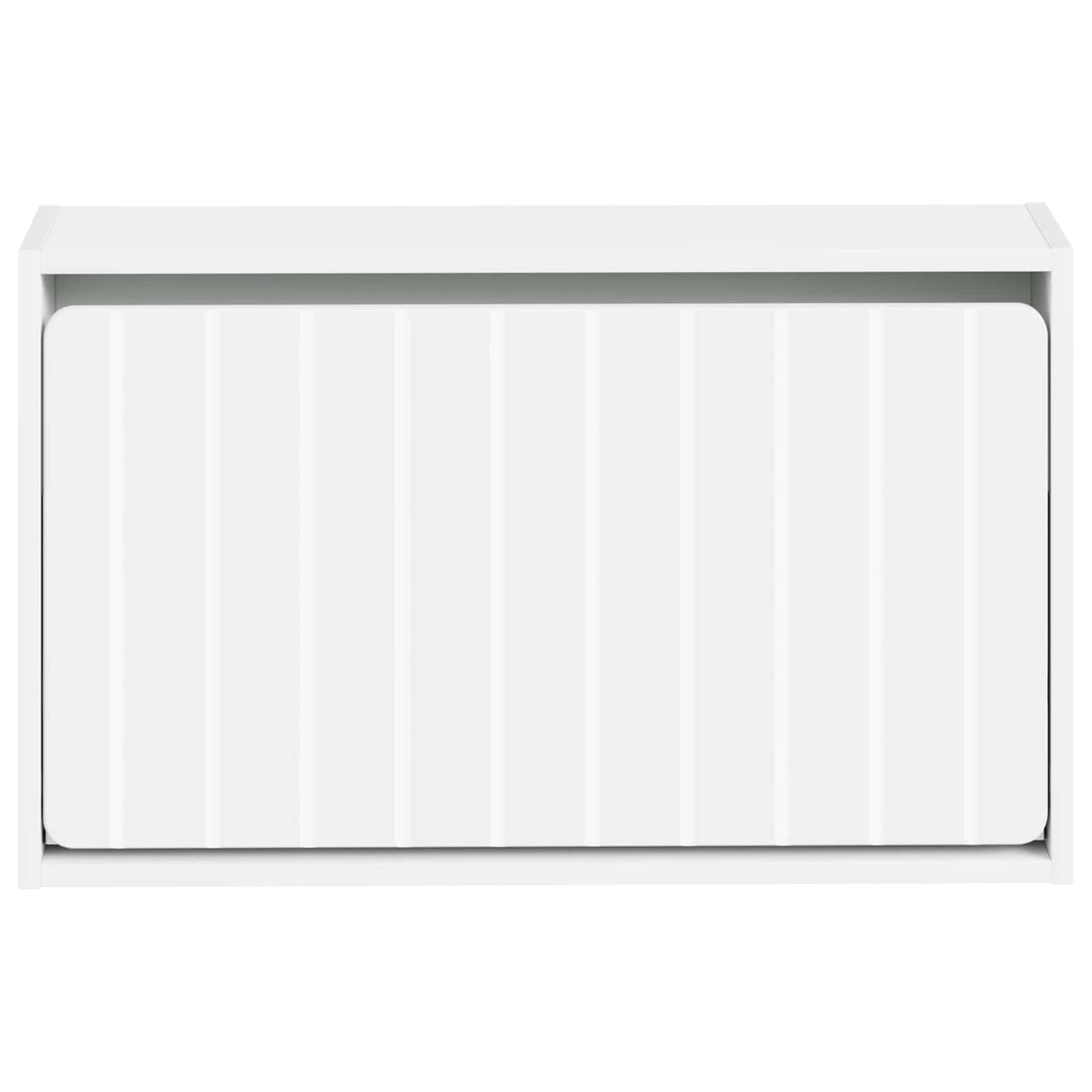 Wandmontierter Schuhschrank ZWOLLE 71 x 17 x 43 cm Weiß