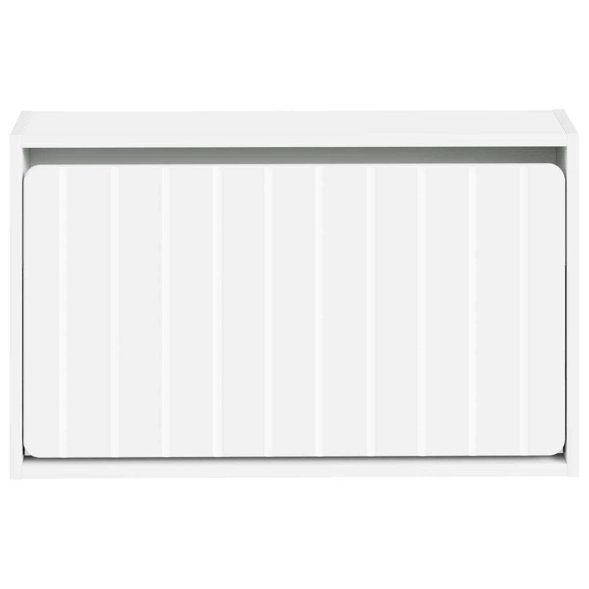 Wandmontierter Schuhschrank ZWOLLE 71 x 17 x 43 cm Weiß