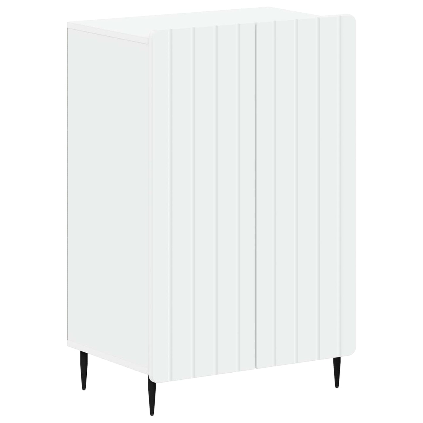 Schuhschrank ZWOLLE 59,5 x 39,5 x 91,5 cm Holzwerkstoff Weiß