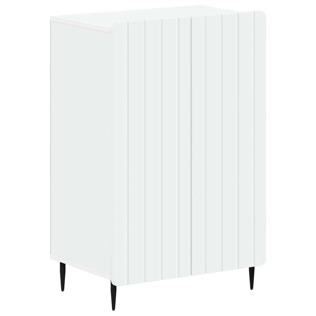 Schuhschrank ZWOLLE 59,5 x 39,5 x 91,5 cm Holzwerkstoff Weiß