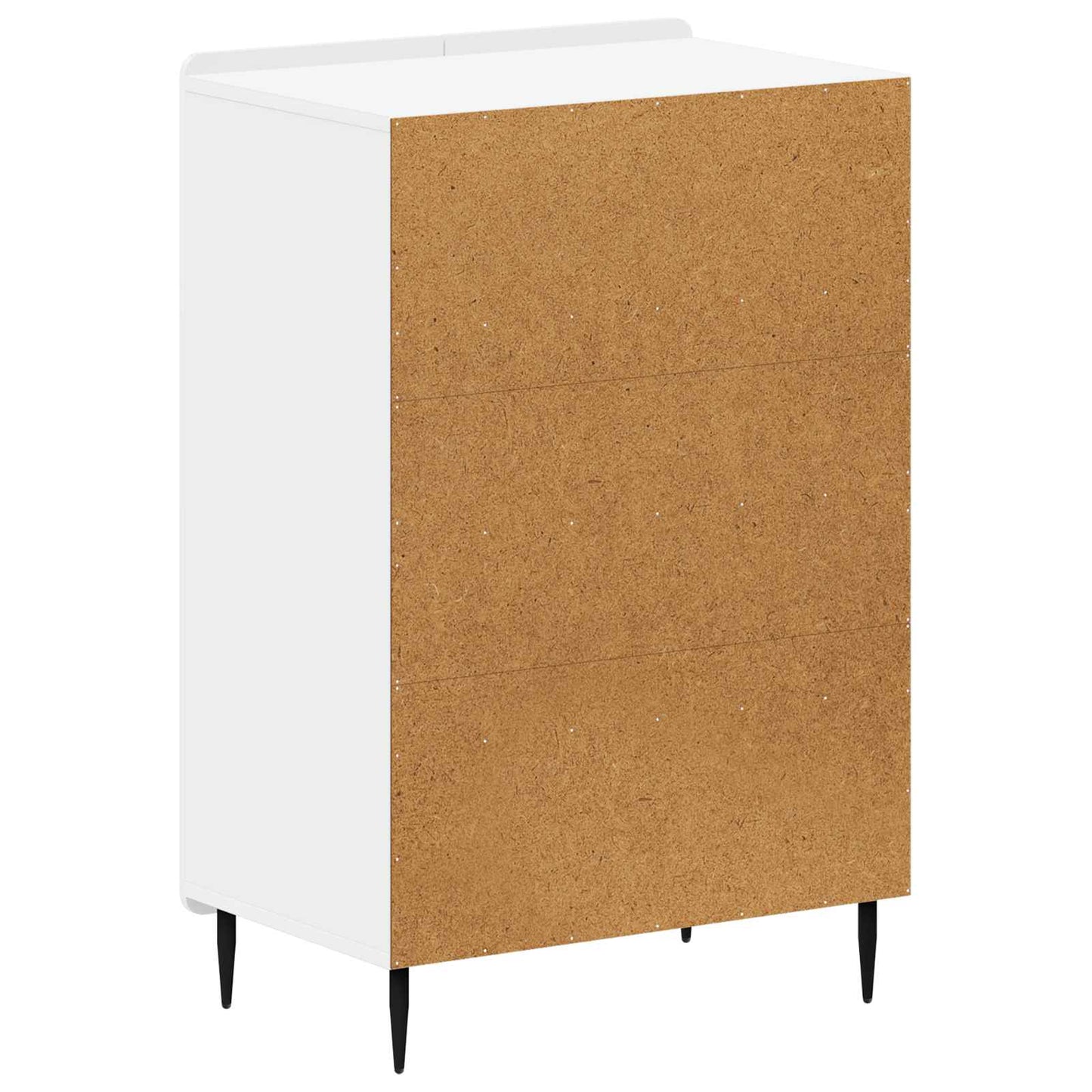 Schuhschrank ZWOLLE 59,5 x 39,5 x 91,5 cm Holzwerkstoff Weiß