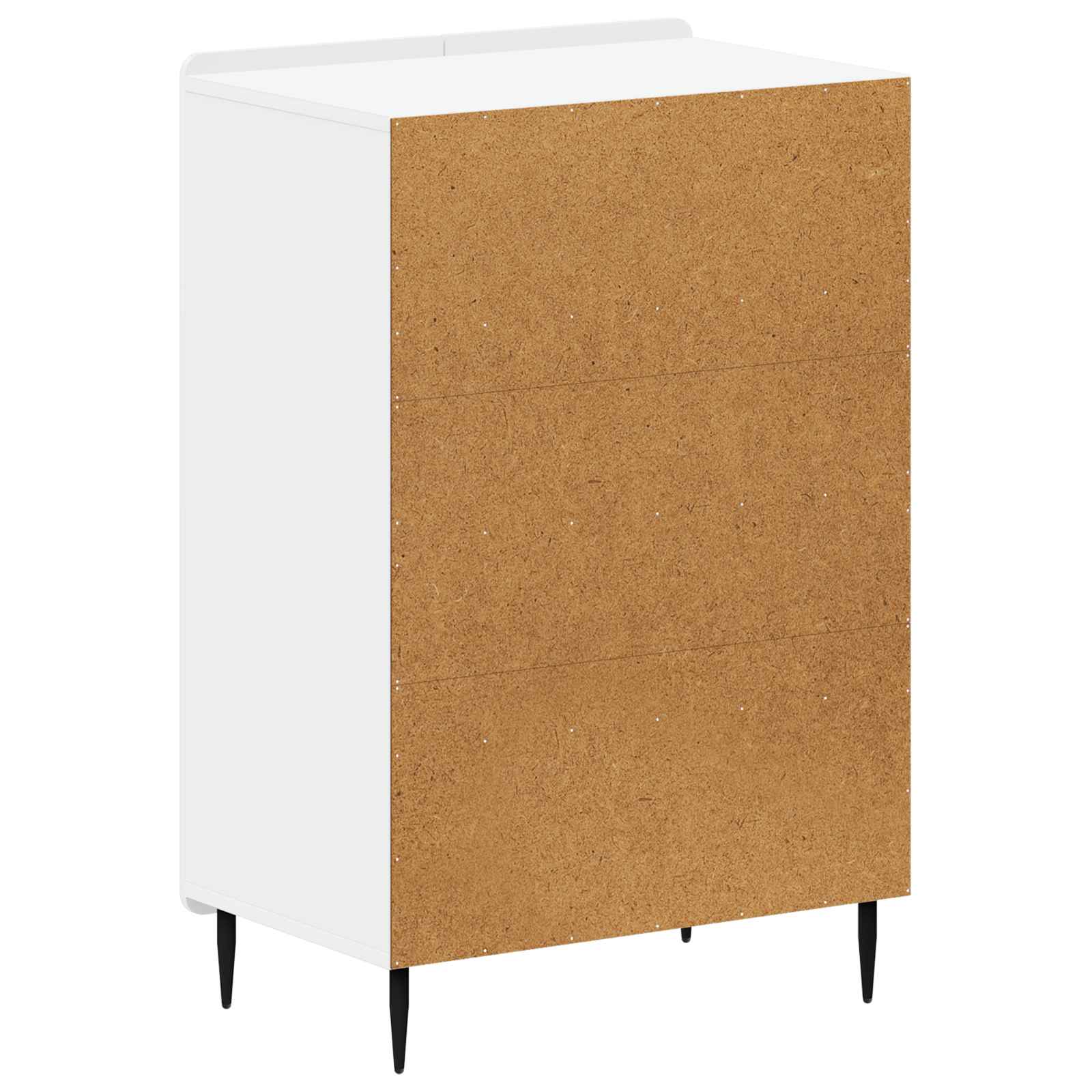 Schuhschrank ZWOLLE 59,5 x 39,5 x 91,5 cm Holzwerkstoff Weiß