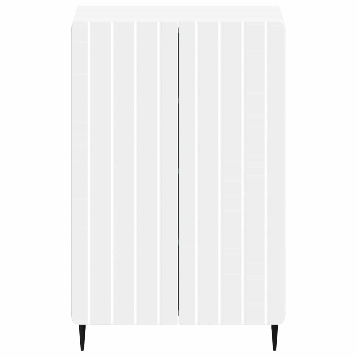 Schuhschrank ZWOLLE 59,5 x 39,5 x 91,5 cm Holzwerkstoff Weiß