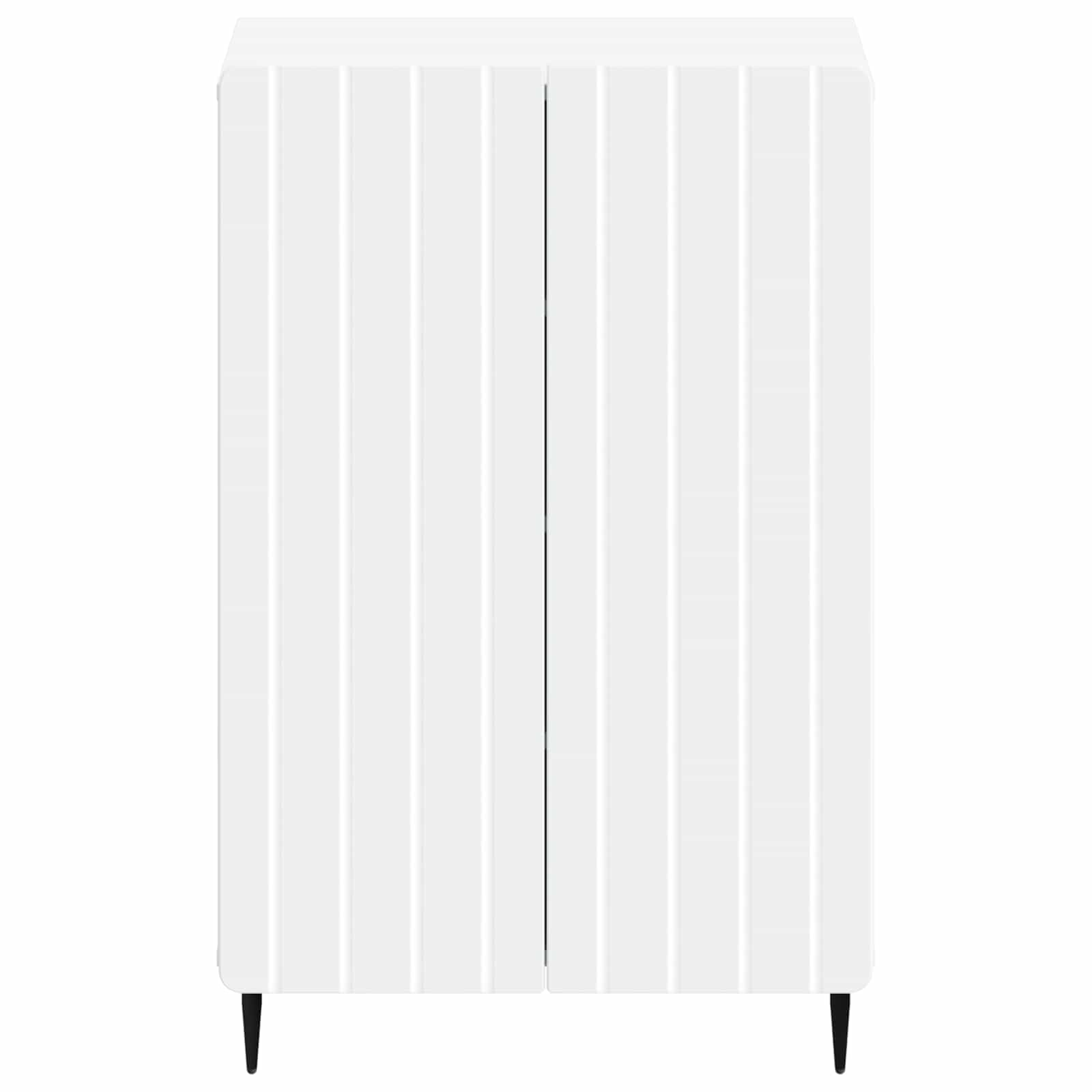 Schuhschrank ZWOLLE 59,5 x 39,5 x 91,5 cm Holzwerkstoff Weiß