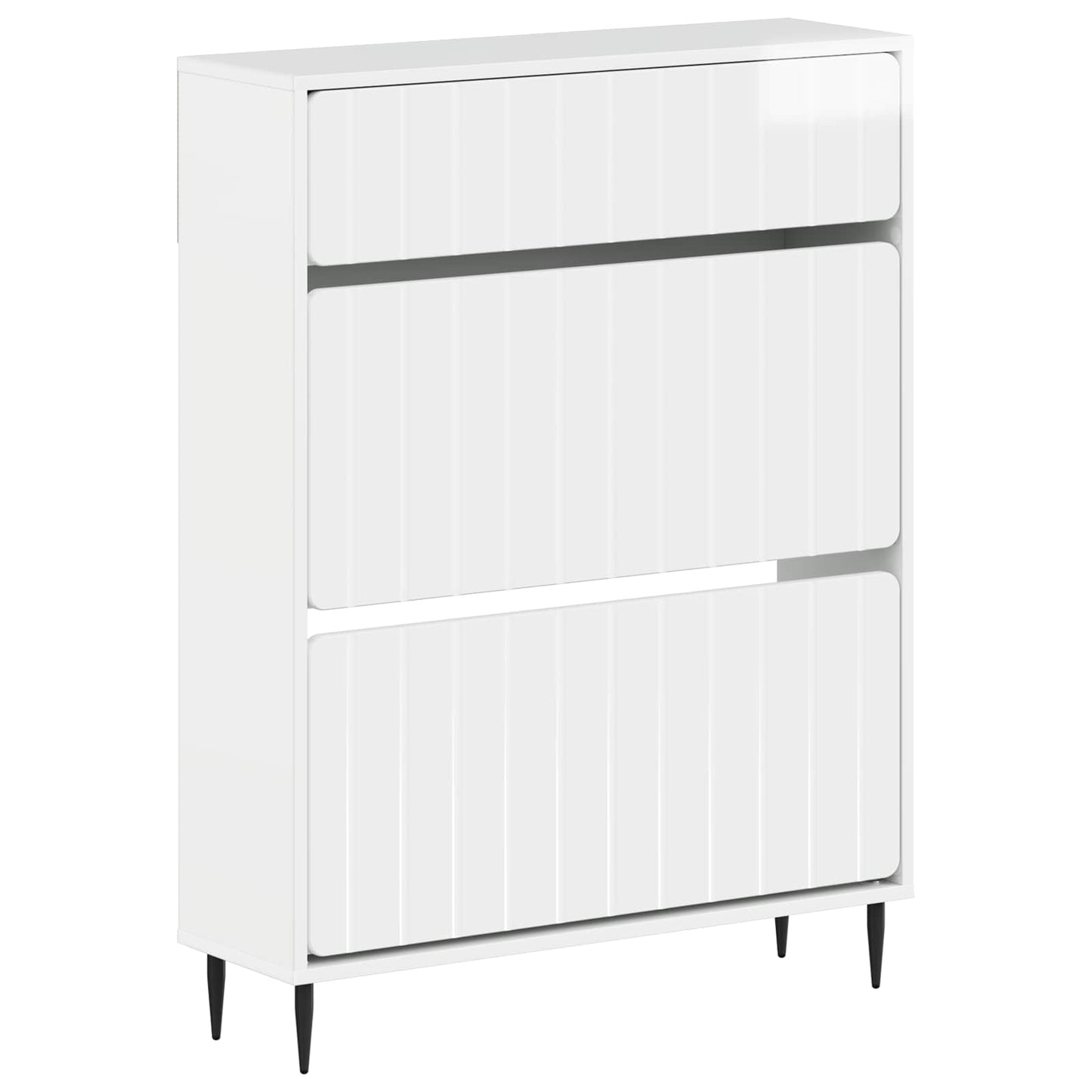 Schuhschrank ZWOLLE 78 x 24 x 103 cm Holzwerkstoff