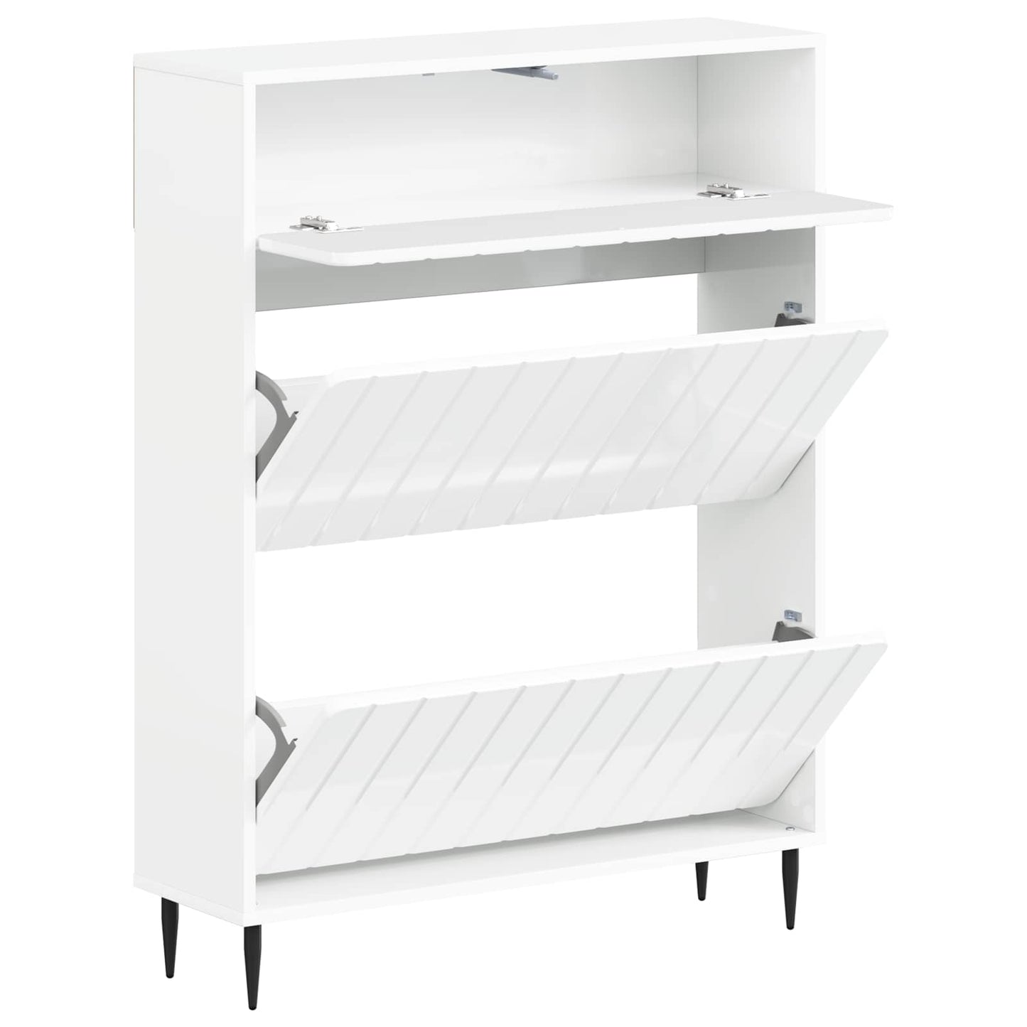 Schuhschrank ZWOLLE 78 x 24 x 103 cm Holzwerkstoff