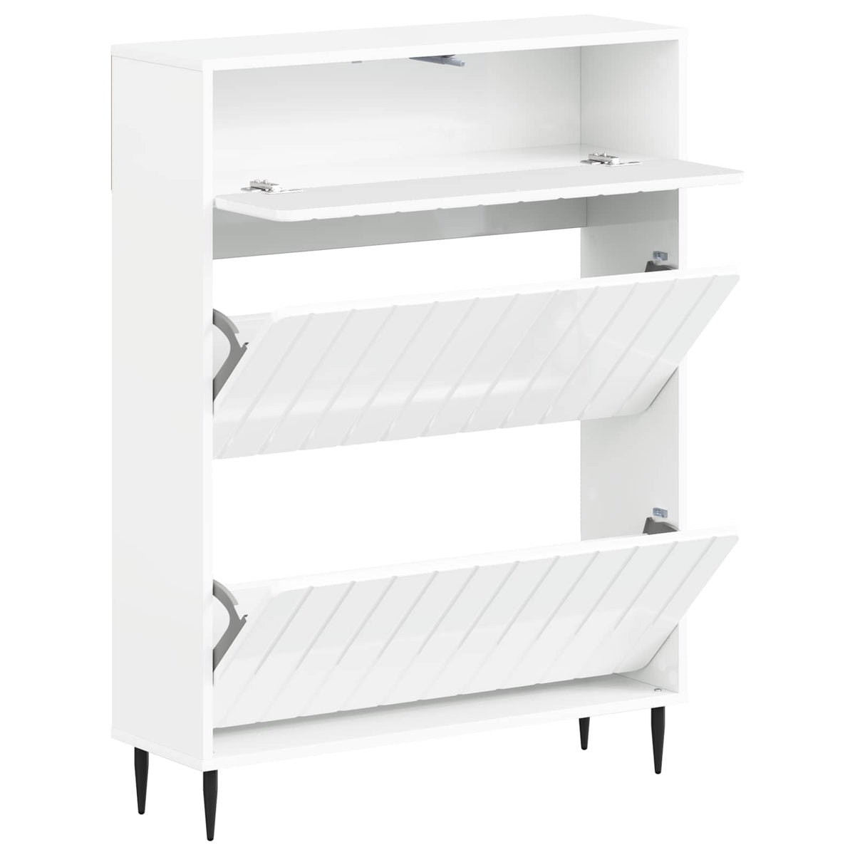 Schuhschrank ZWOLLE 78 x 24 x 103 cm Holzwerkstoff