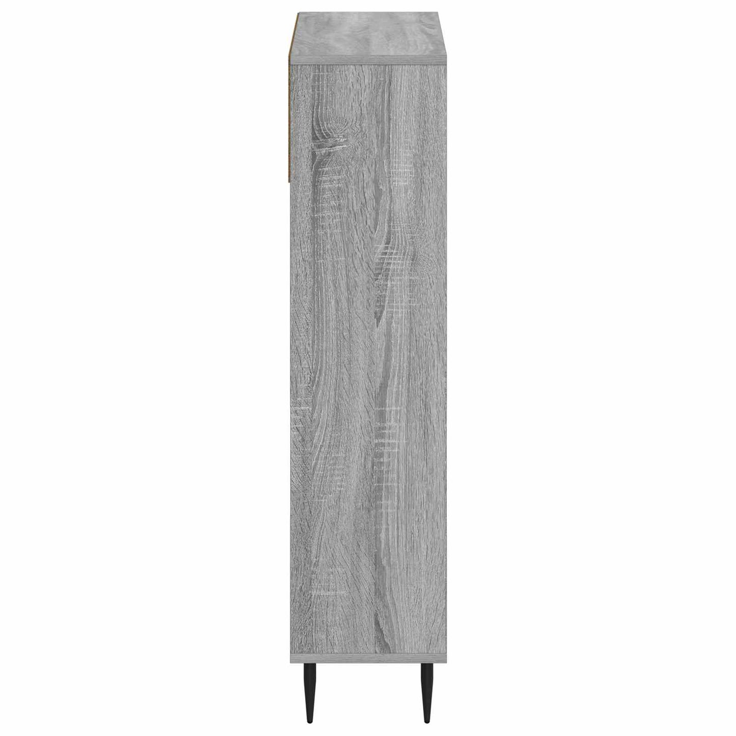 Schuhschrank ZWOLLE 78 x 24 x 103 cm Holzwerkstoff Sonoma-Grau