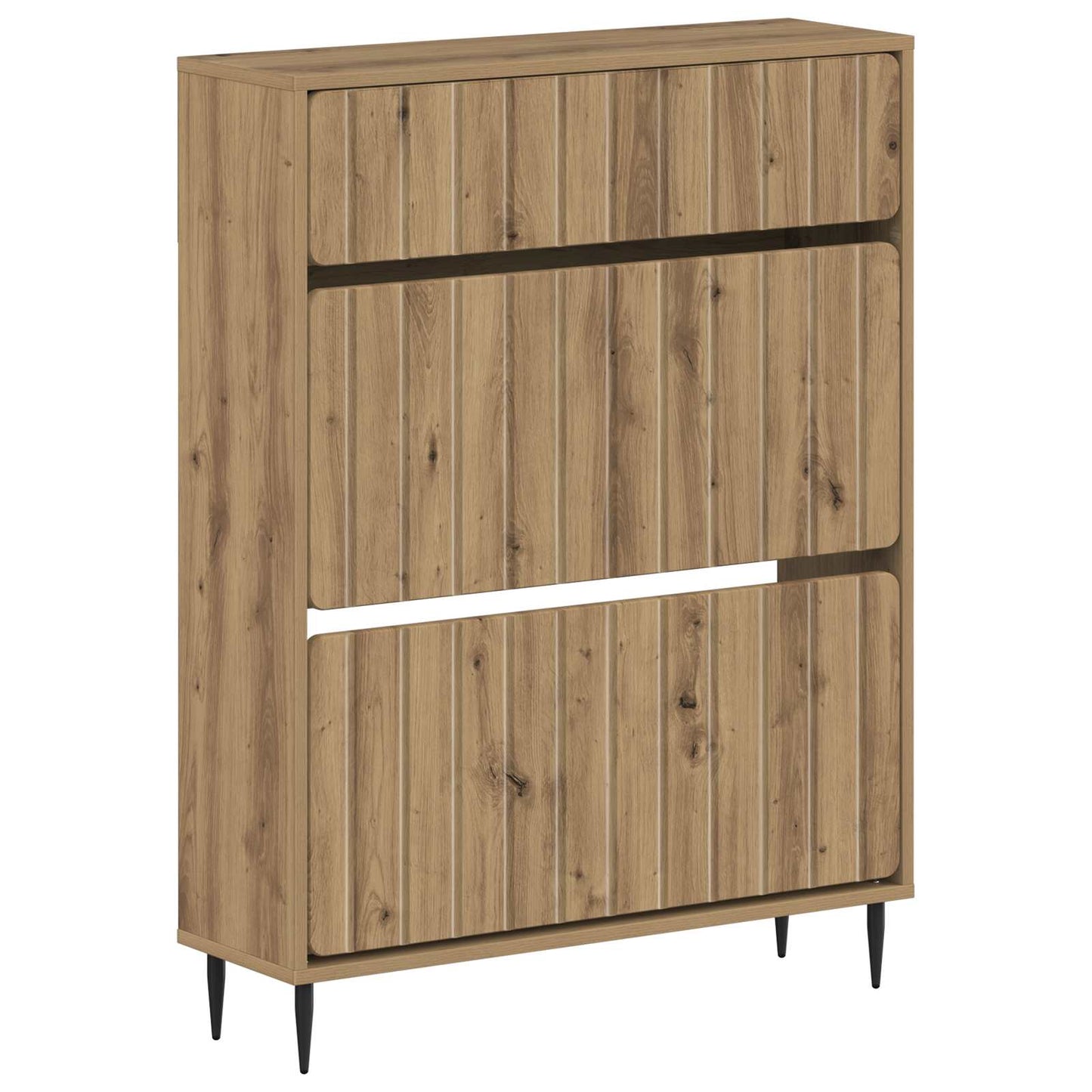 Schuhschrank ZWOLLE 78 x 24 x 103 cm Holzwerkstoff