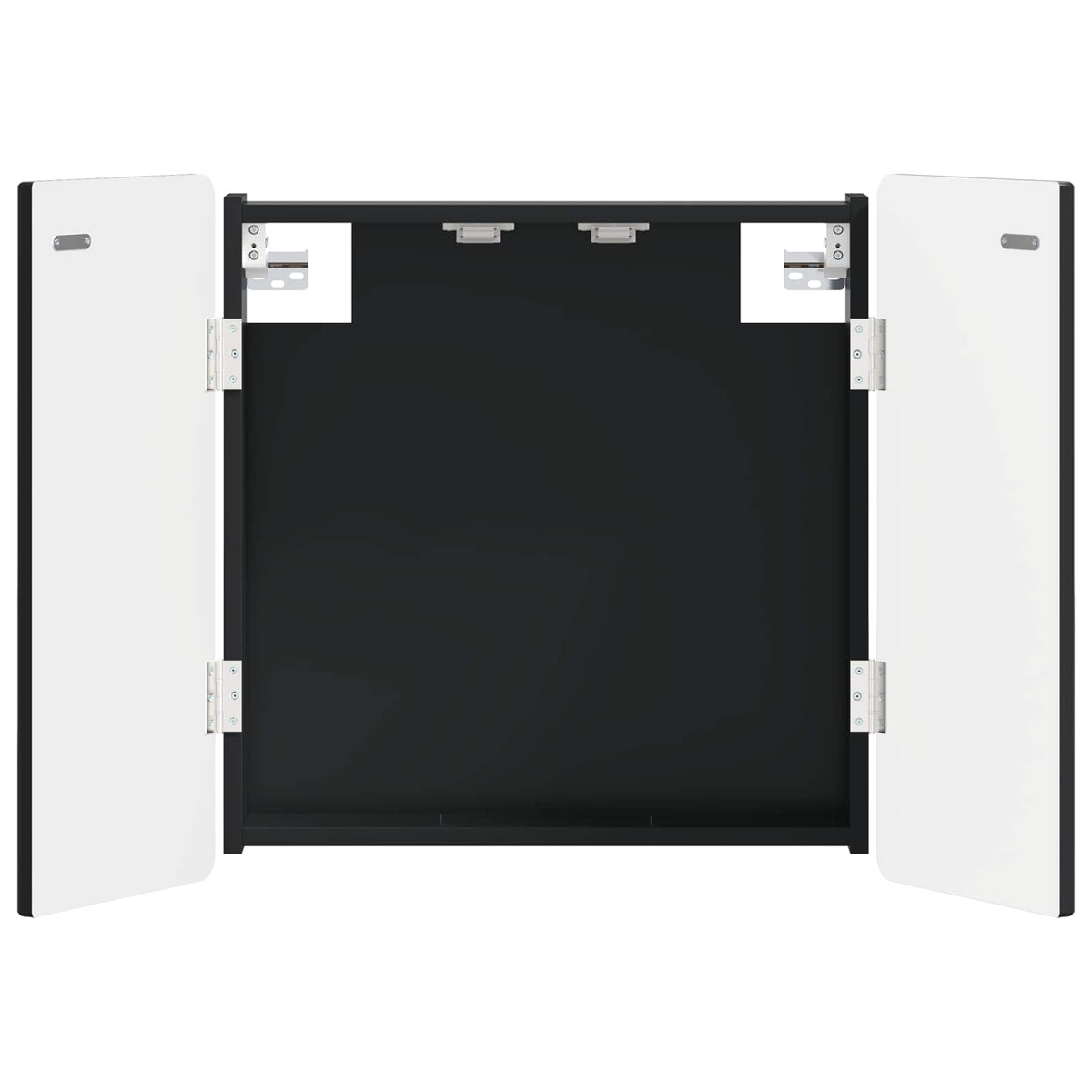 Dartboard Schrank ZWOLLE Schwarz 52,5 x 10,5 x 57,5 cm