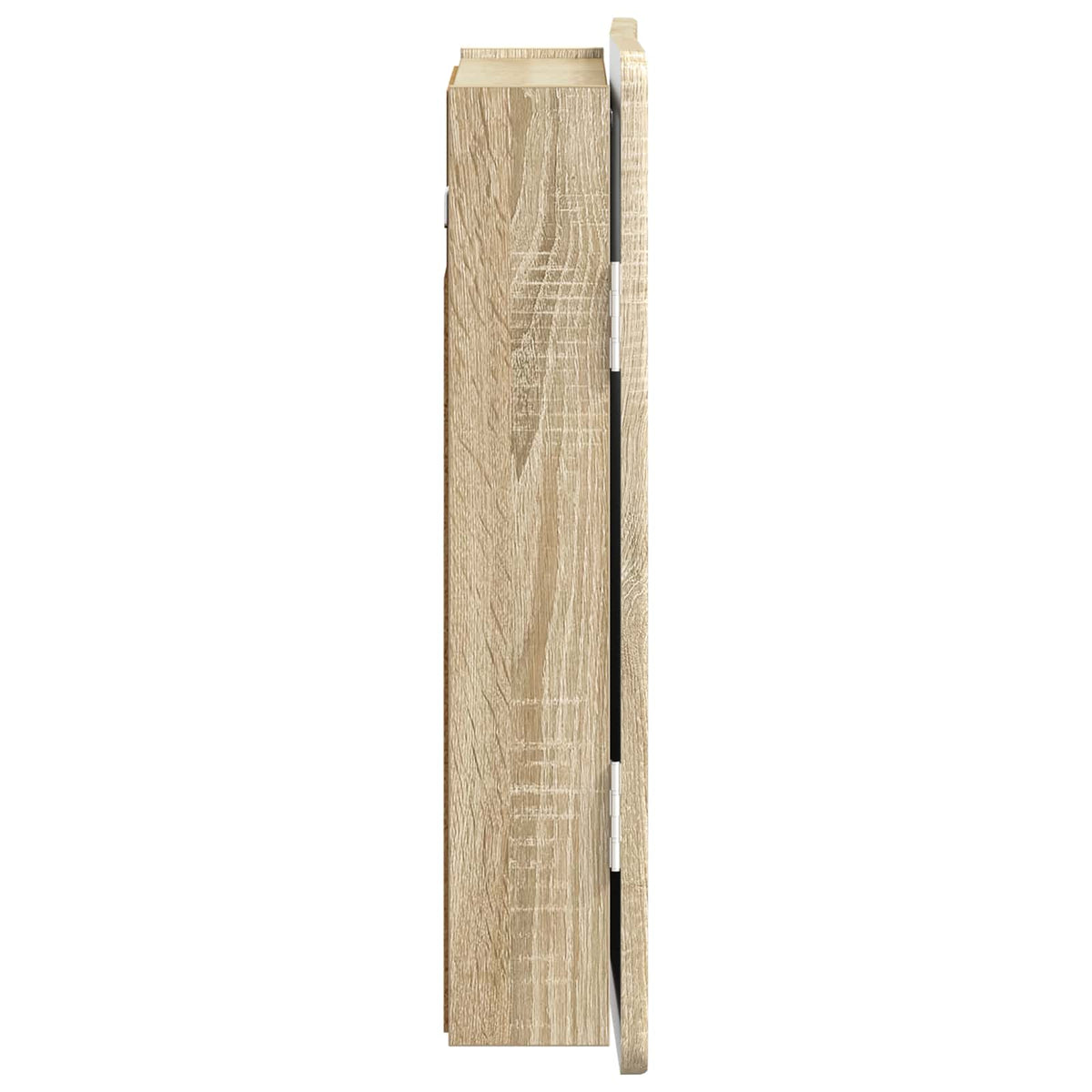 Dartboard Schrank ZWOLLE Sonoma-Eiche 52,5 x 10,5 x 57,5 cm