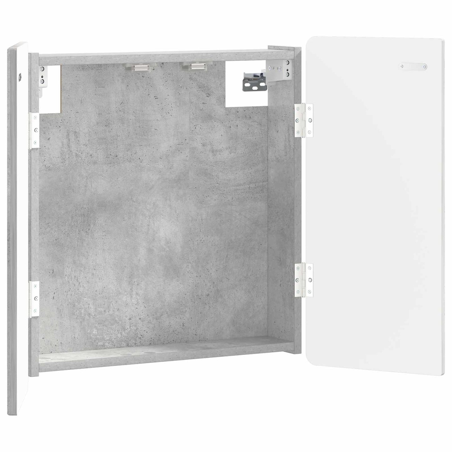 Dartboard Schrank ZWOLLE Betongrau 52,5 x 10,5 x 57,5 cm