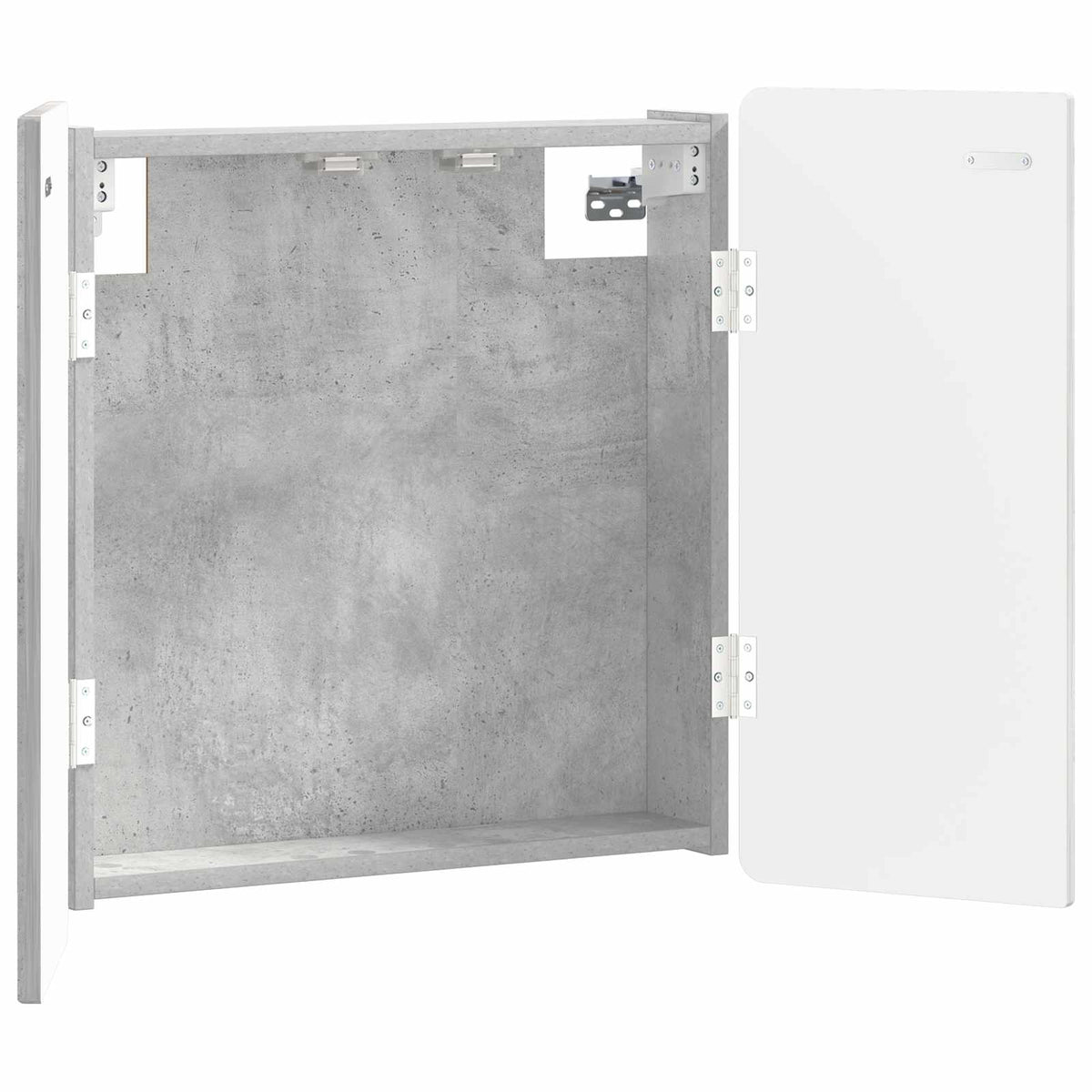 Dartboard Schrank ZWOLLE Betongrau 52,5 x 10,5 x 57,5 cm