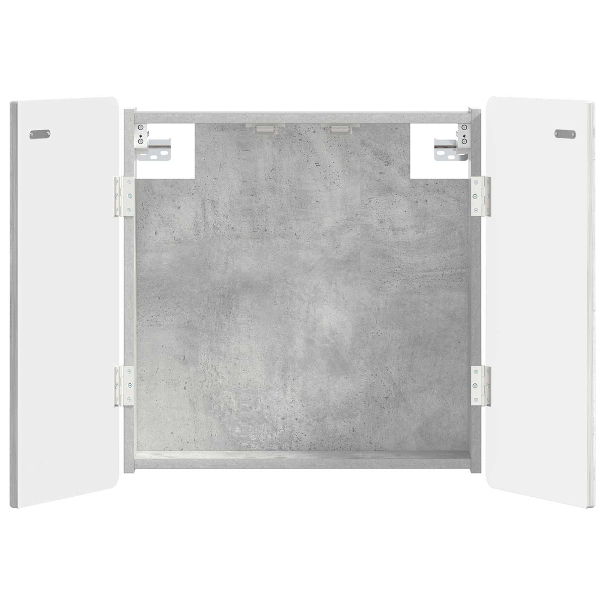 Dartboard Schrank ZWOLLE Betongrau 52,5 x 10,5 x 57,5 cm