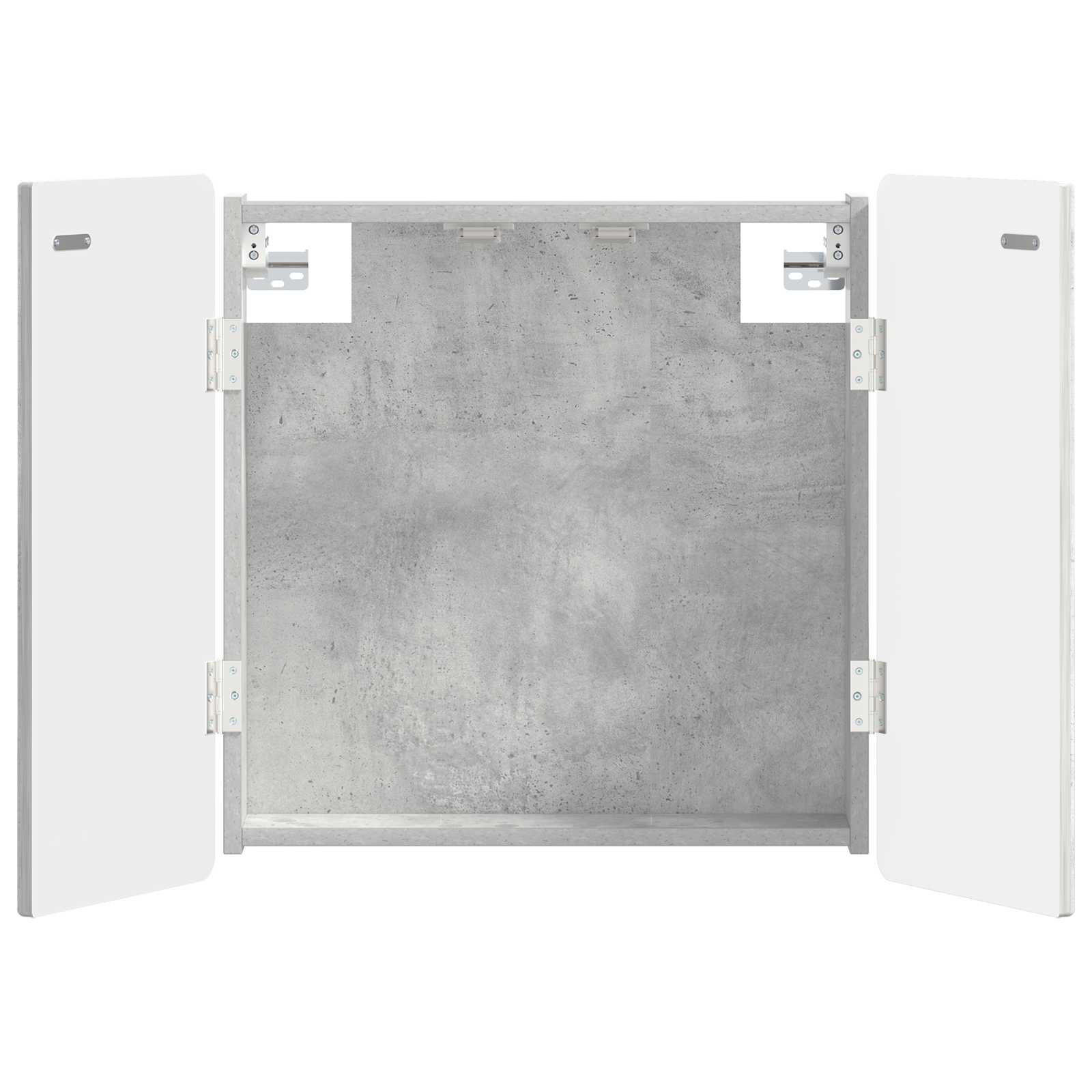 Dartboard Schrank ZWOLLE Betongrau 52,5 x 10,5 x 57,5 cm