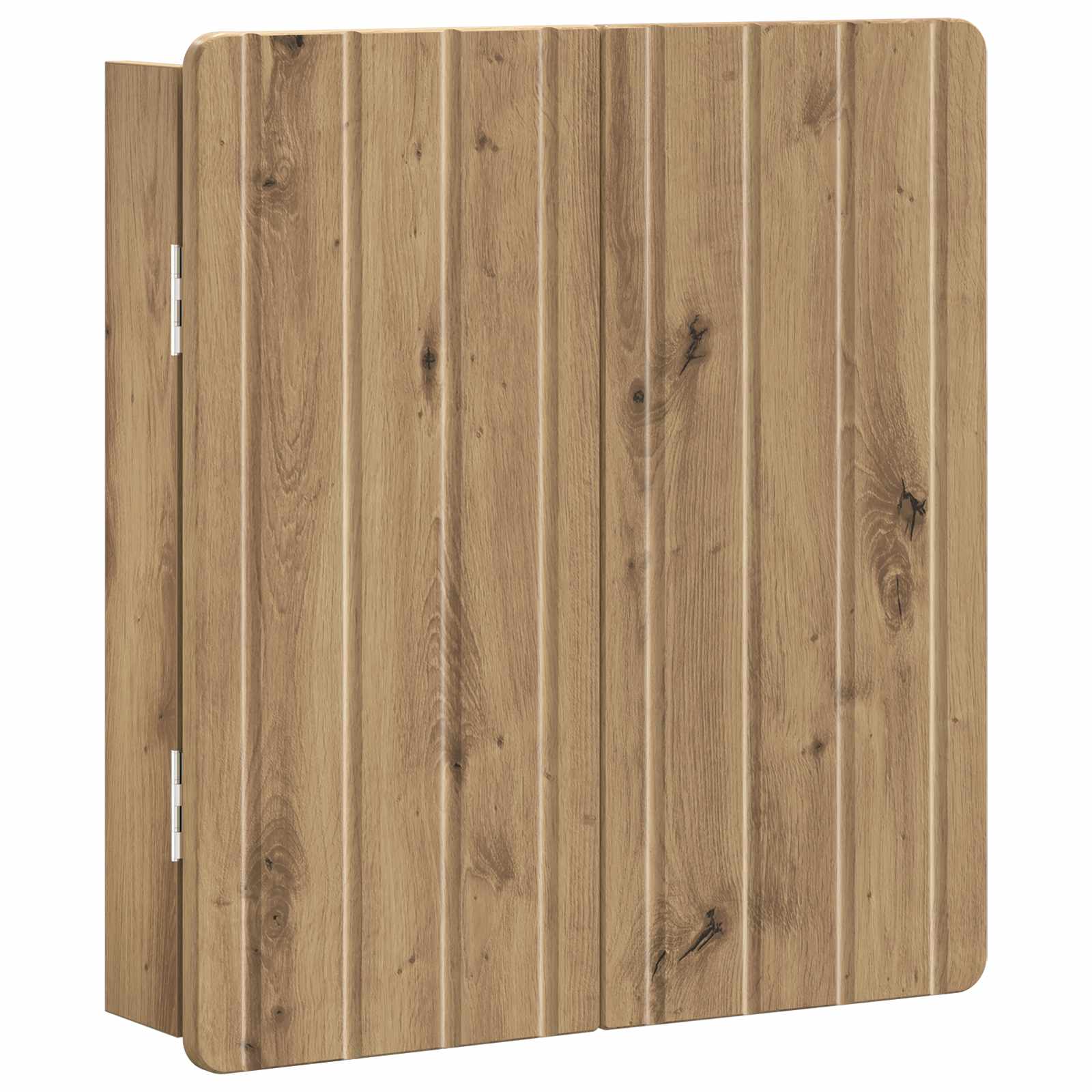 Dartboard Schrank ZWOLLE Artisan-Eiche 52,5 x 10,5 x 57,5 cm