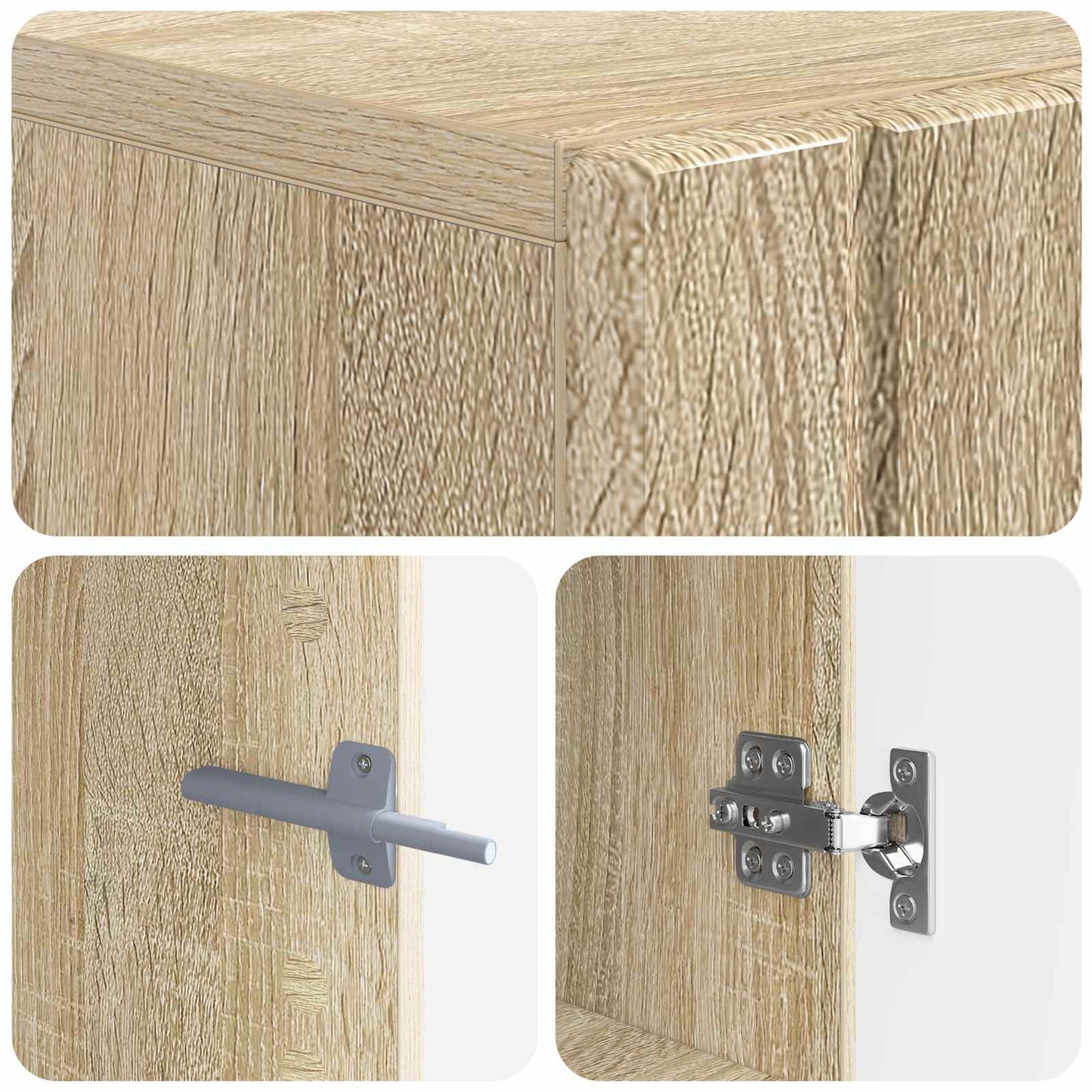 TV-Schrank Sonoma-Eiche Holzwerkstoff