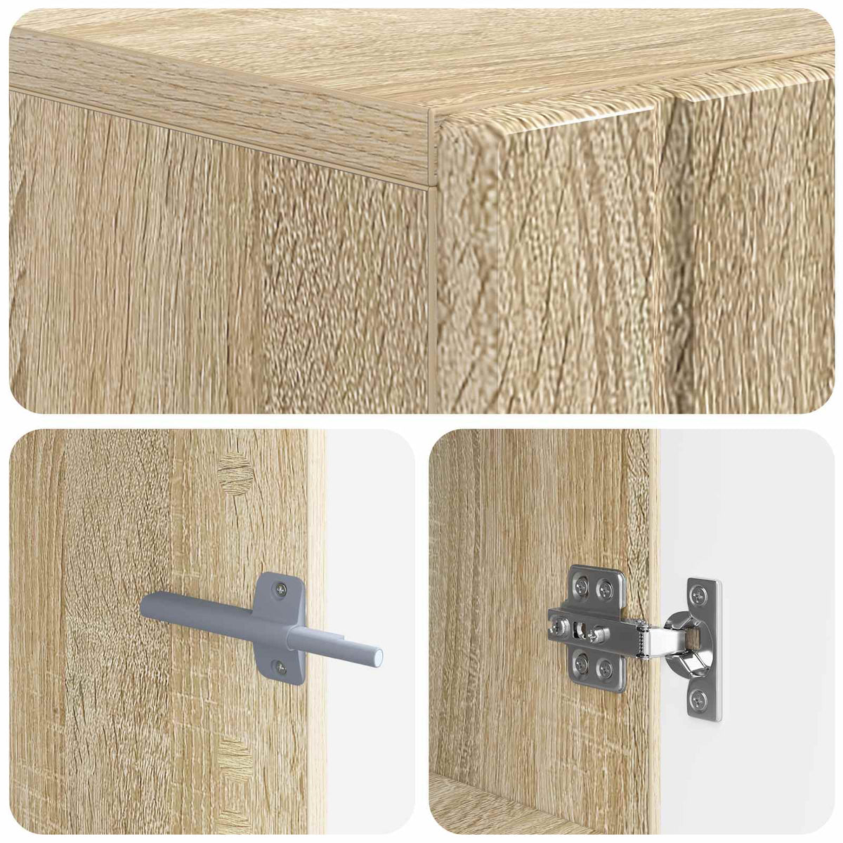 TV-Schrank Sonoma-Eiche Holzwerkstoff
