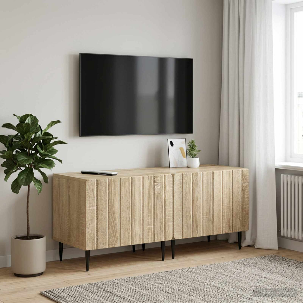 TV-Schrank Sonoma-Eiche Holzwerkstoff