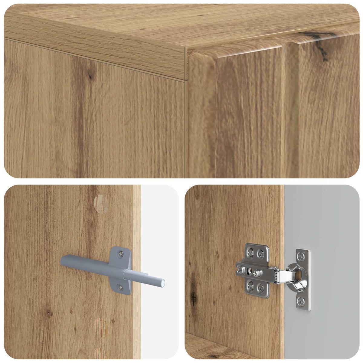 TV-Schrank Artisan-Eiche Holzwerkstoff