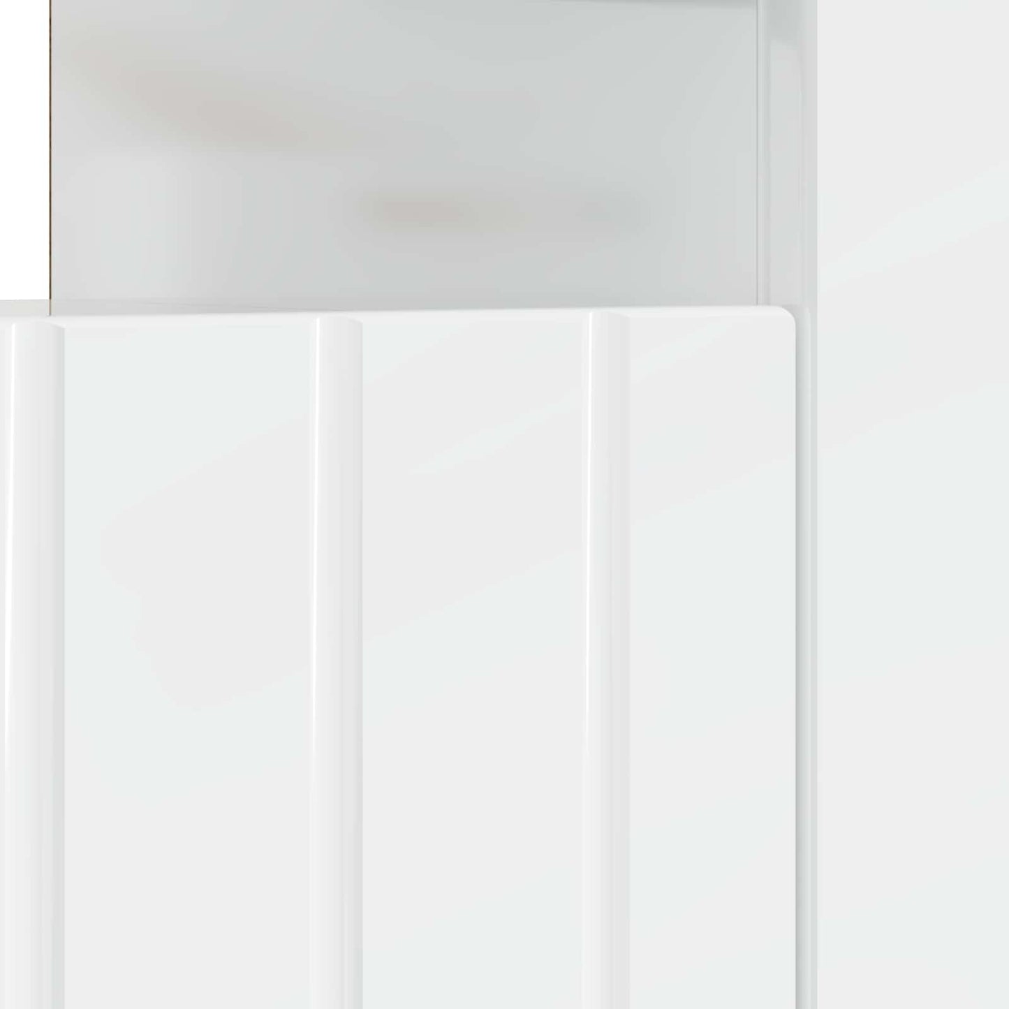 LED-TV-Schrank Hochglanz Weiß Holzwerkstoff