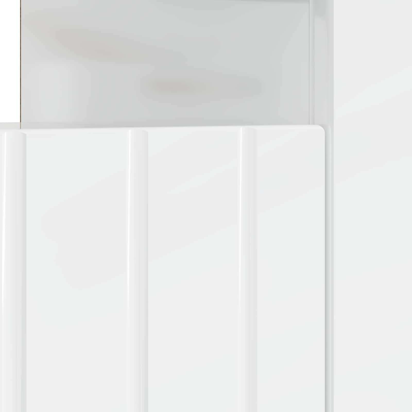 LED-TV-Schrank Hochglanz Weiß Holzwerkstoff