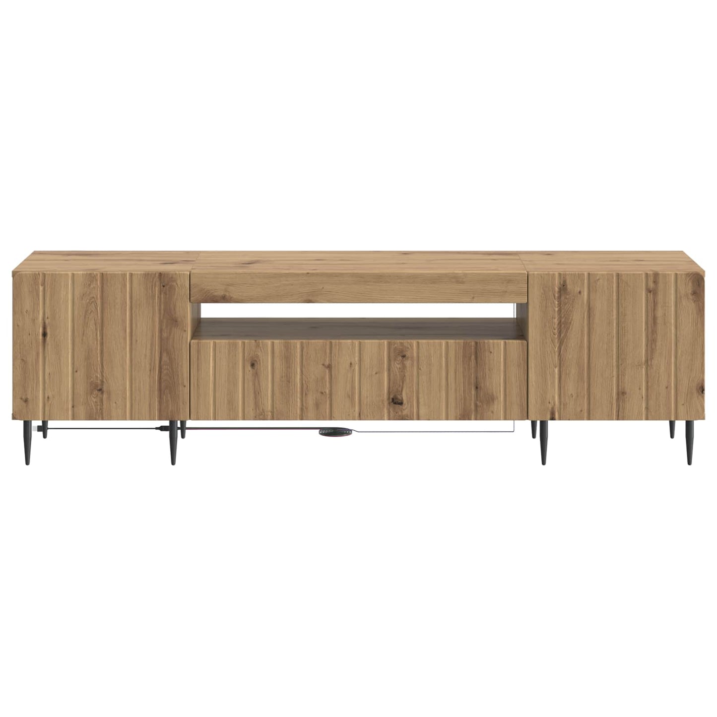 LED-TV-Schrank Artisan-Eiche Holzwerkstoff