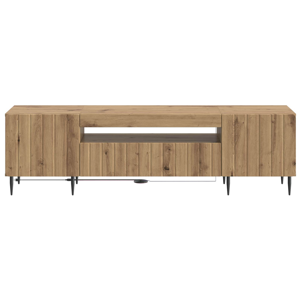 LED-TV-Schrank Artisan-Eiche Holzwerkstoff