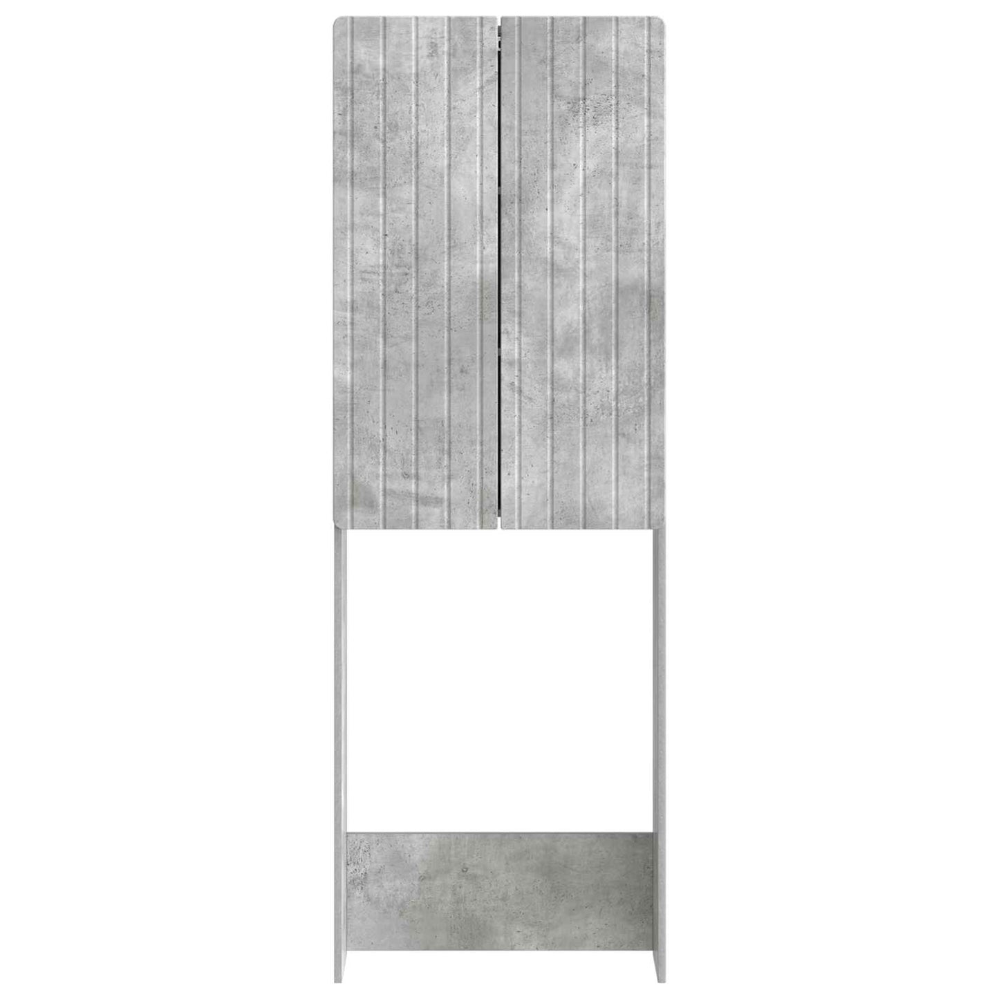 Toilettenschrank ZWOLLE Betongrau 66 x 25,5 x 190 cm