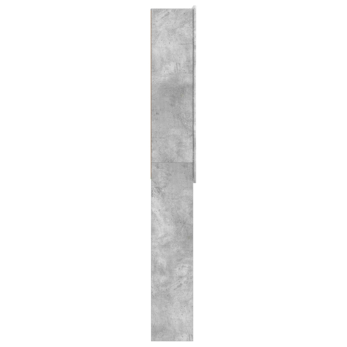 Toilettenschrank ZWOLLE Betongrau 66 x 25,5 x 190 cm