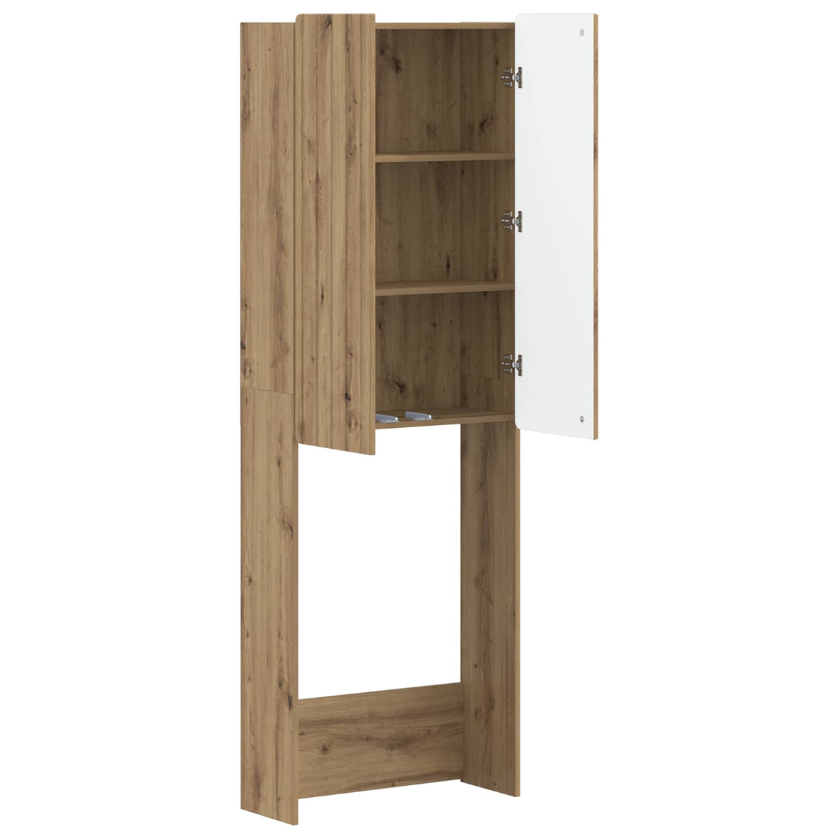 Toilettenschrank ZWOLLE Artisan-Eiche 66 x 25,5 x 190 cm