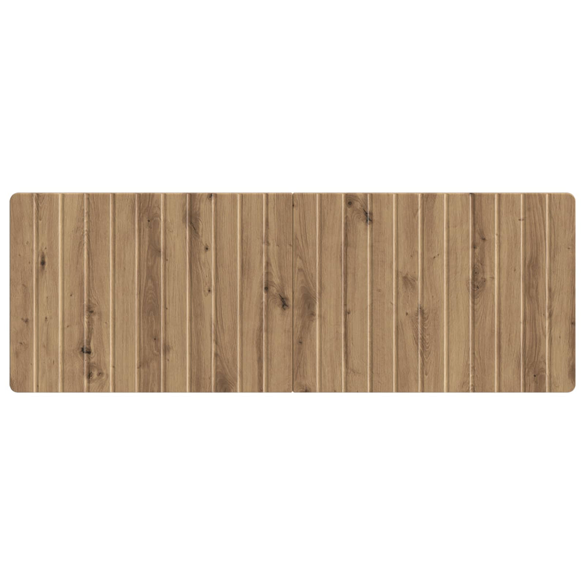 Wandmontiertes Kopfteil ZWOLLE Artisan-Eiche Holzwerkstoff