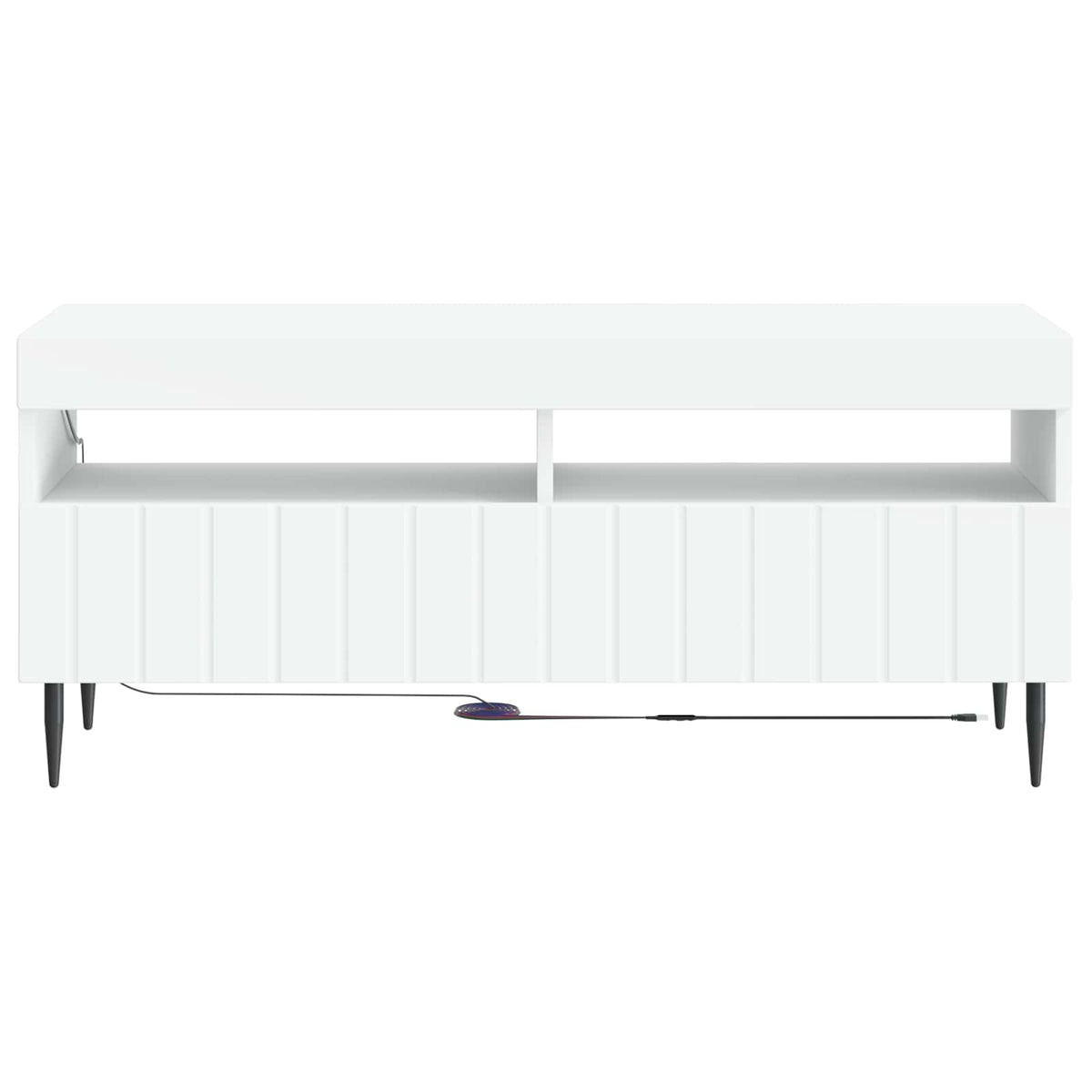 LED-TV-Schrank Weiß Holzwerkstoff