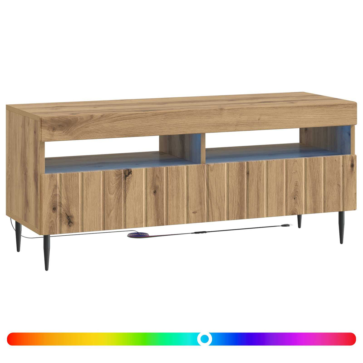 LED-TV-Schrank Artisan-Eiche Holzwerkstoff