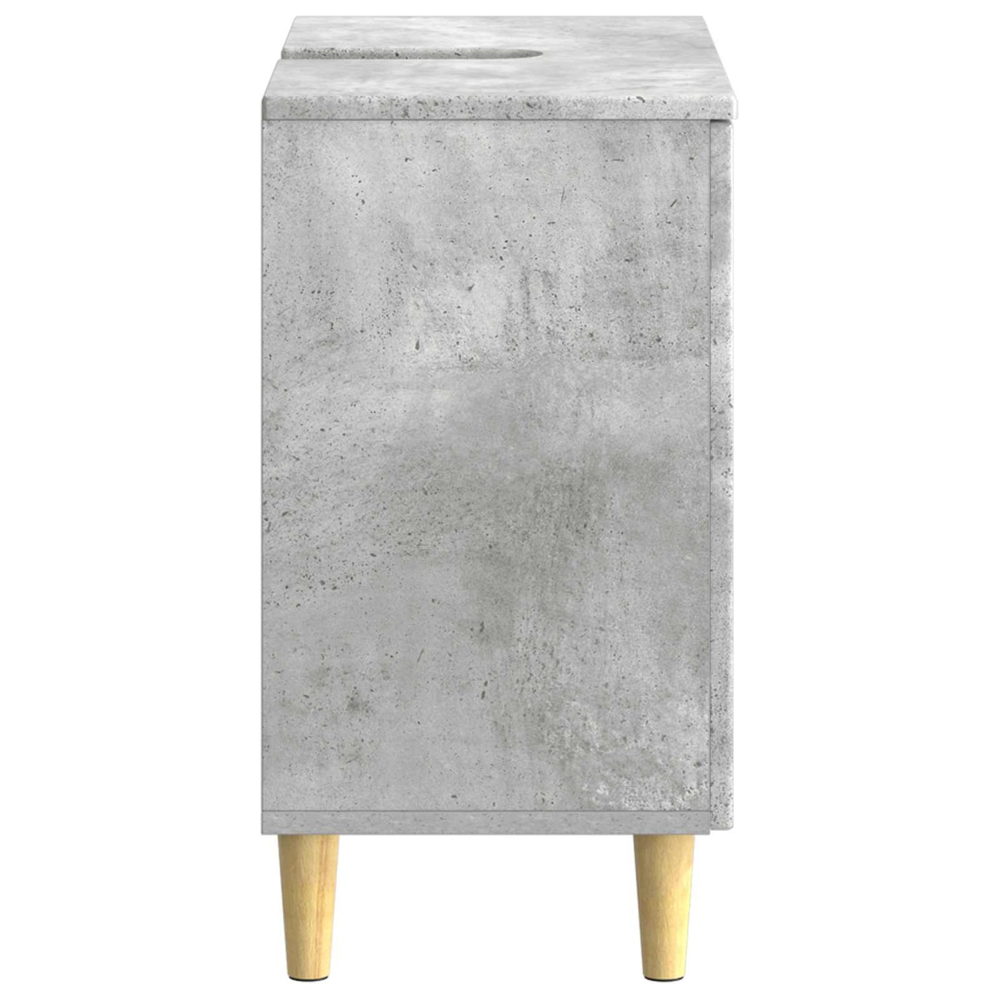 Waschbeckenschrank ARNHEM Betongrau 59,5 x 31,5 x 59 cm