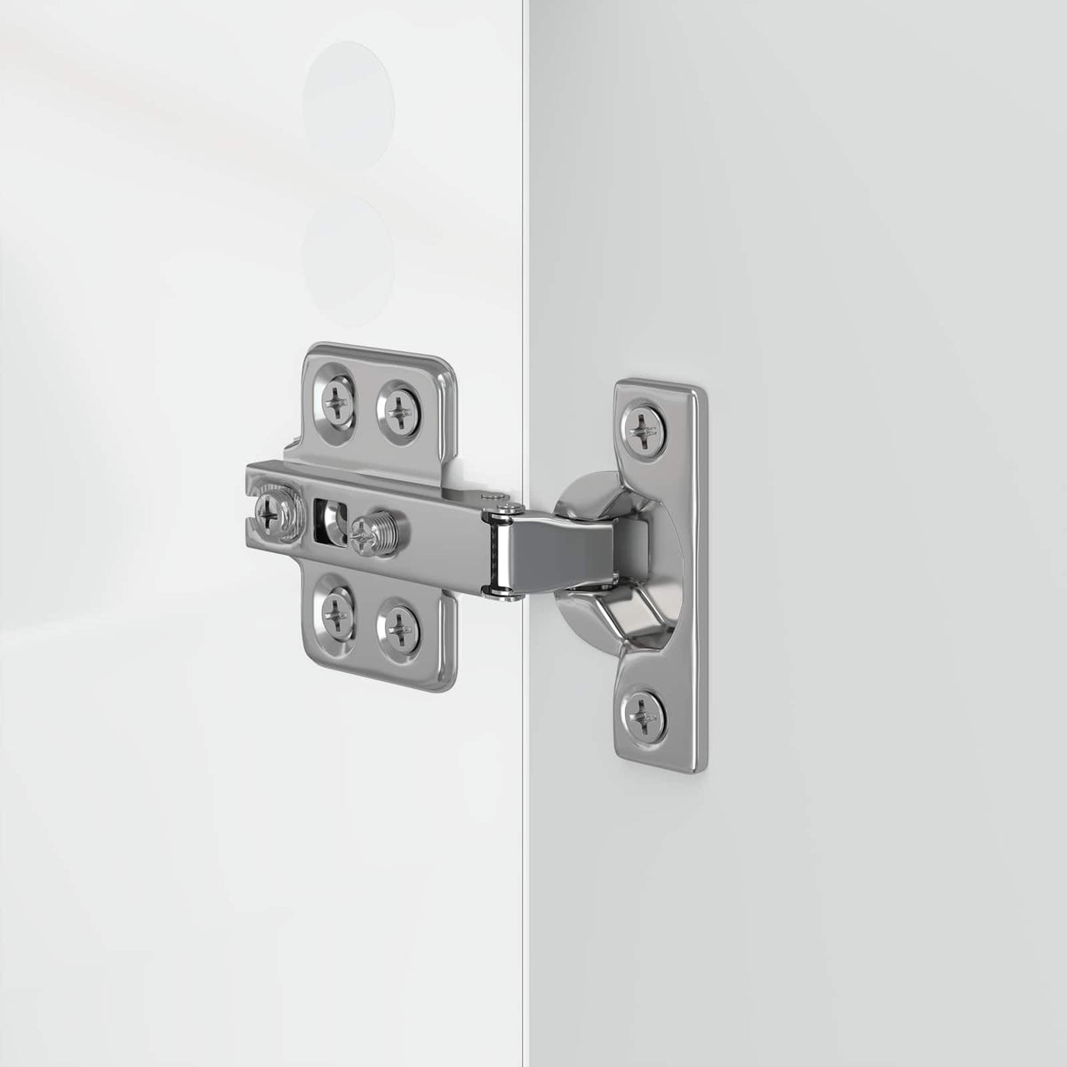 Waschbeckenschrank ARNHEM Hochglanz Weiß 59,5 x 31,5 x 59 cm