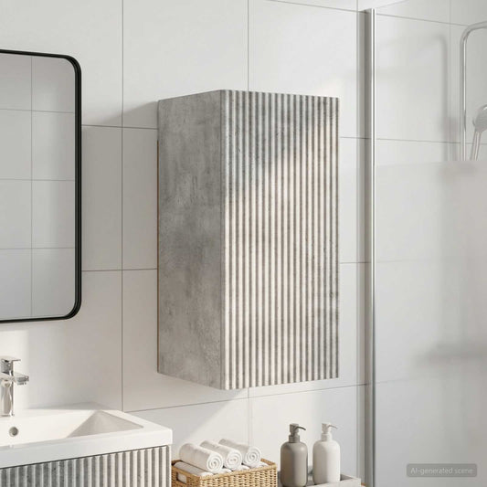 Badezimmer-Wandschrank ARNHEM Betongrau 30 x 31 x 59 cm
