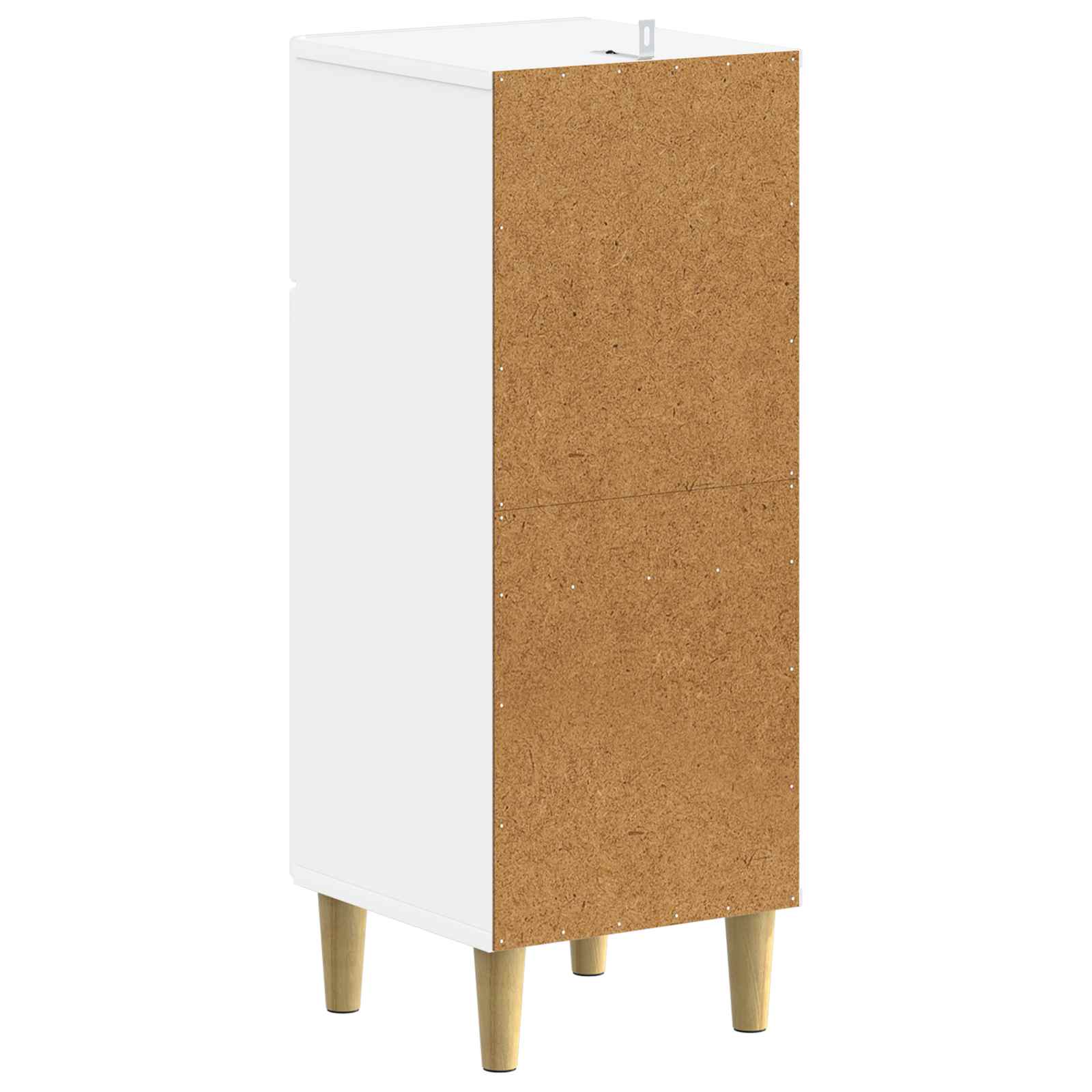 Badezimmer Aufbewahrungsschrank ARNHEM Weiß 30 x 31 x 80 cm