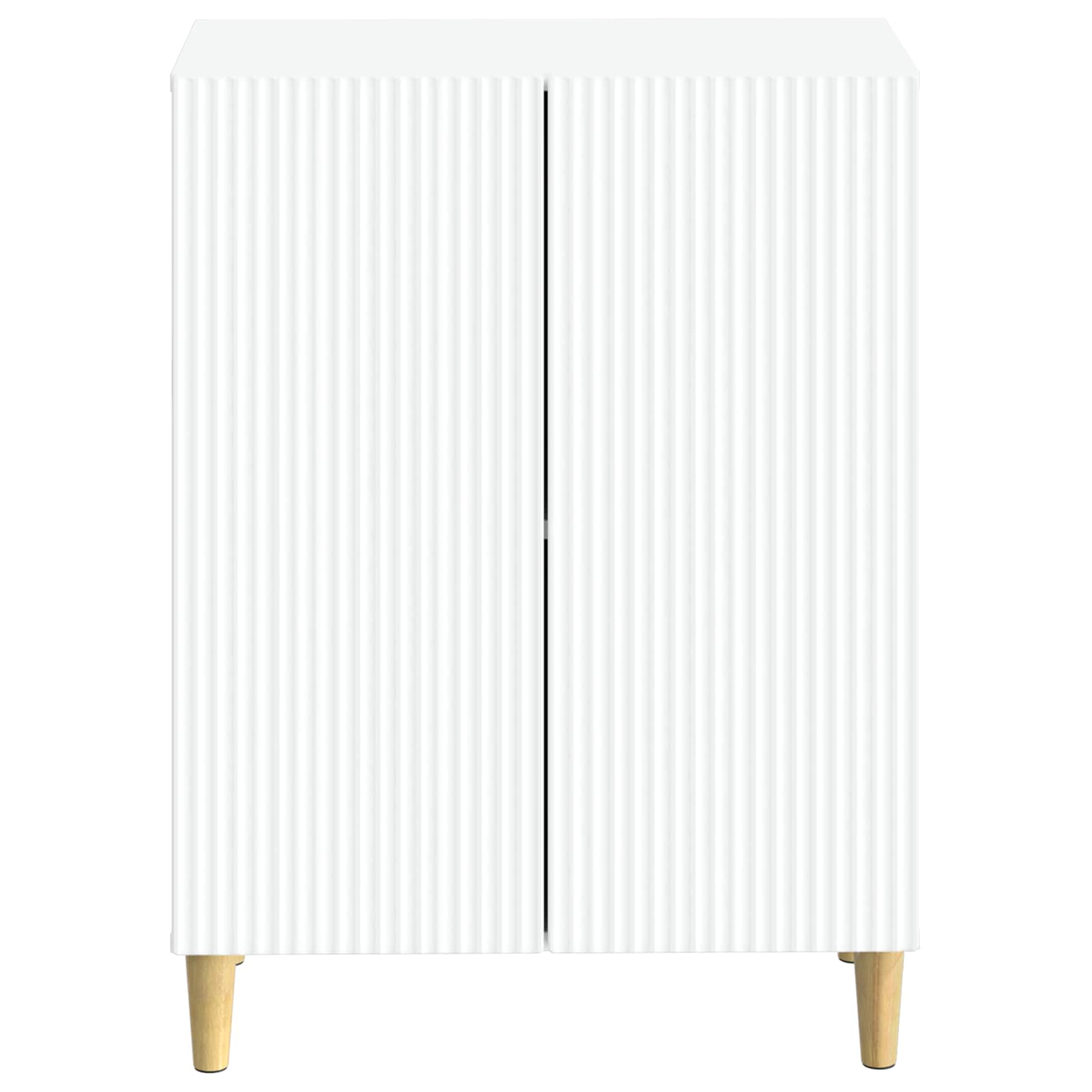 Badezimmer Aufbewahrungsschrank ARNHEM Weiß 59,5 x 31 x 80 cm