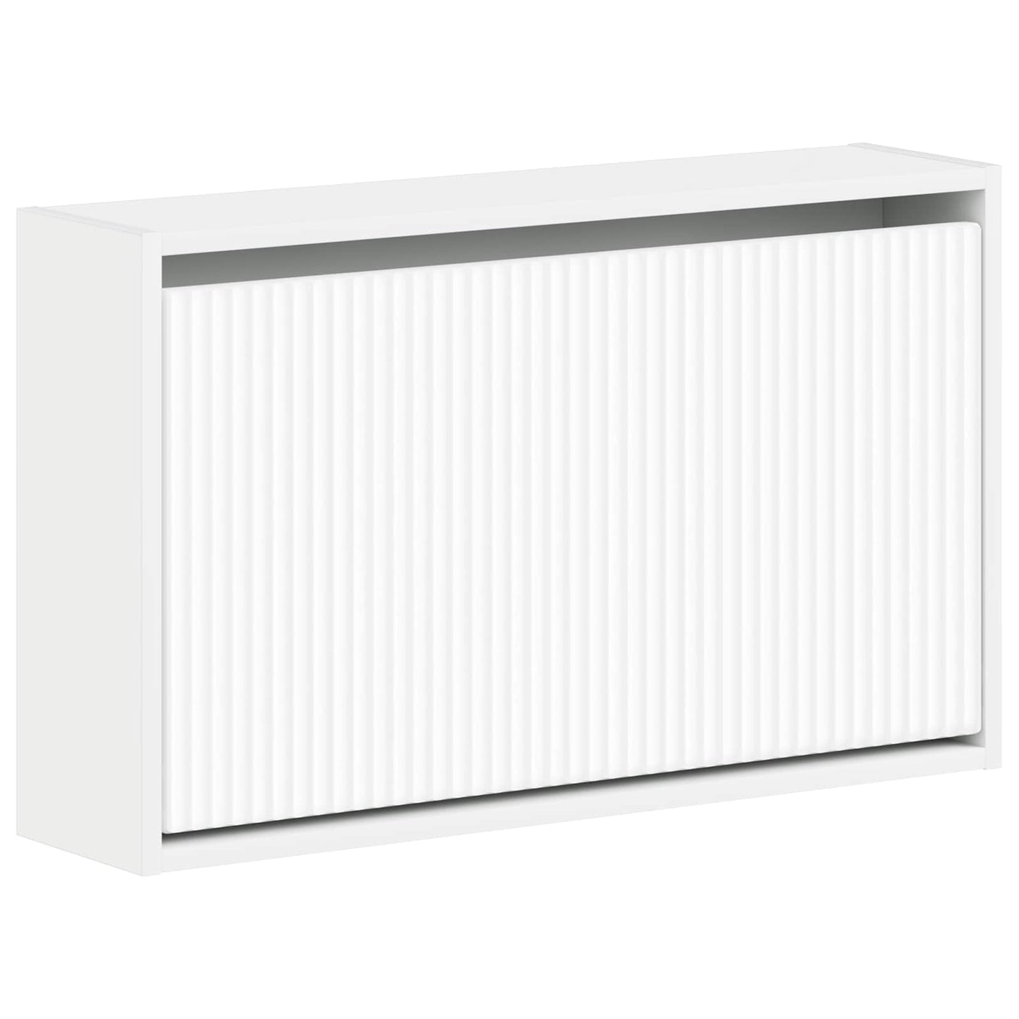 Wandmontierter Schuhschrank ARNHEM 71 x 17 x 43 cm Weiß