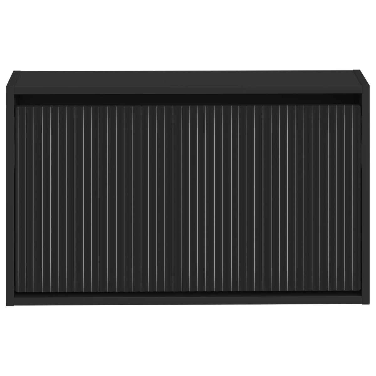 Wandmontierter Schuhschrank ARNHEM 71 x 17 x 43 cm Schwarz