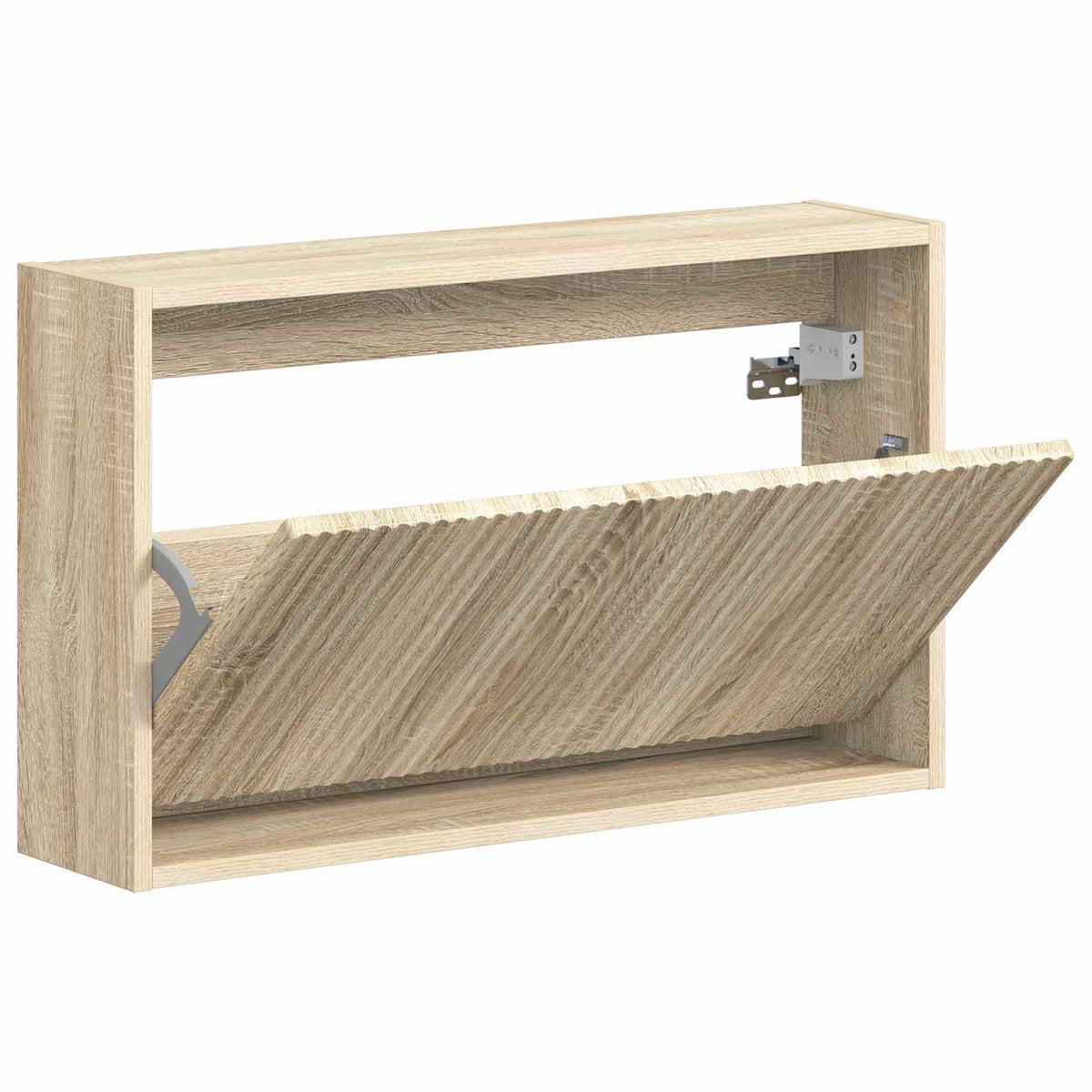 Wandmontierter Schuhschrank ARNHEM 71 x 17 x 43 cm Sonoma-Eiche