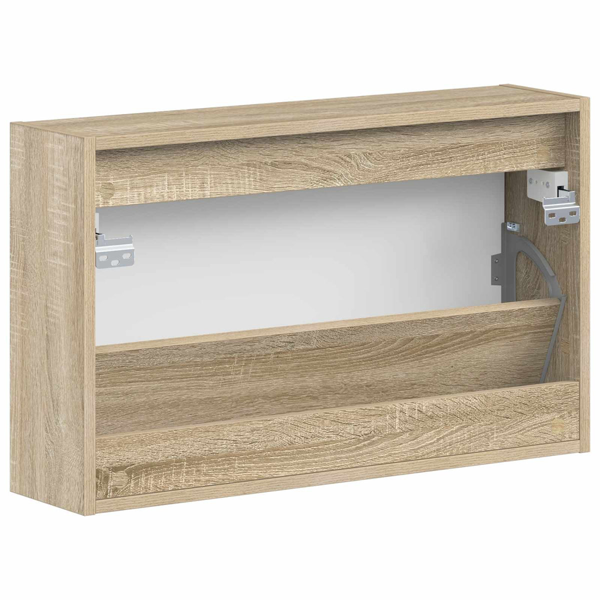 Wandmontierter Schuhschrank ARNHEM 71 x 17 x 43 cm Sonoma-Eiche