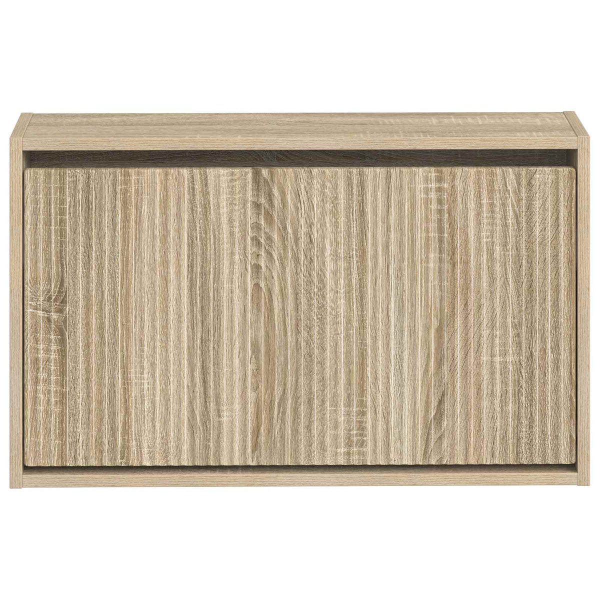 Wandmontierter Schuhschrank ARNHEM 71 x 17 x 43 cm Sonoma-Eiche