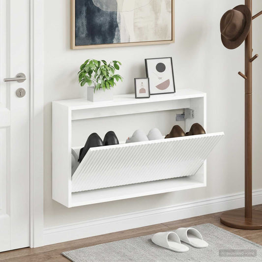 Wandmontierter Schuhschrank ARNHEM 71 x 17 x 43 cm