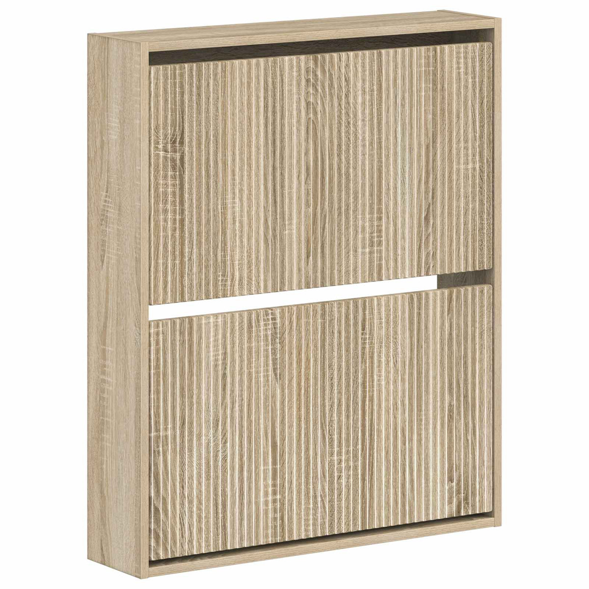 Wandmontierter Schuhschrank ARNHEM 71 x 17 x 86 cm Sonoma-Eiche