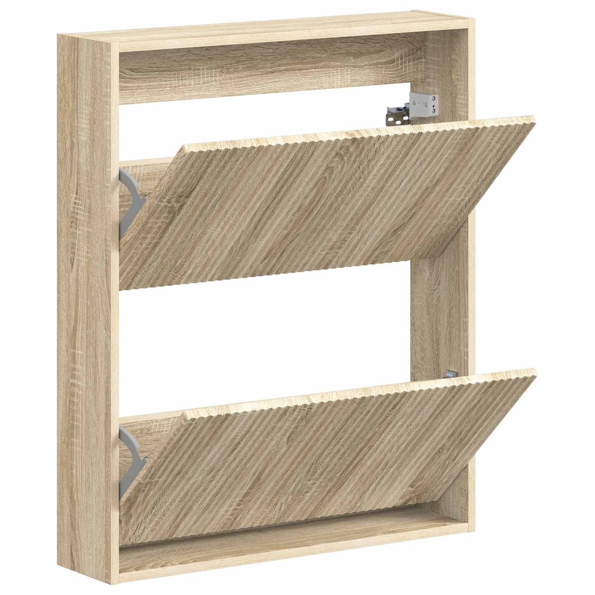 Wandmontierter Schuhschrank ARNHEM 71 x 17 x 86 cm Sonoma-Eiche
